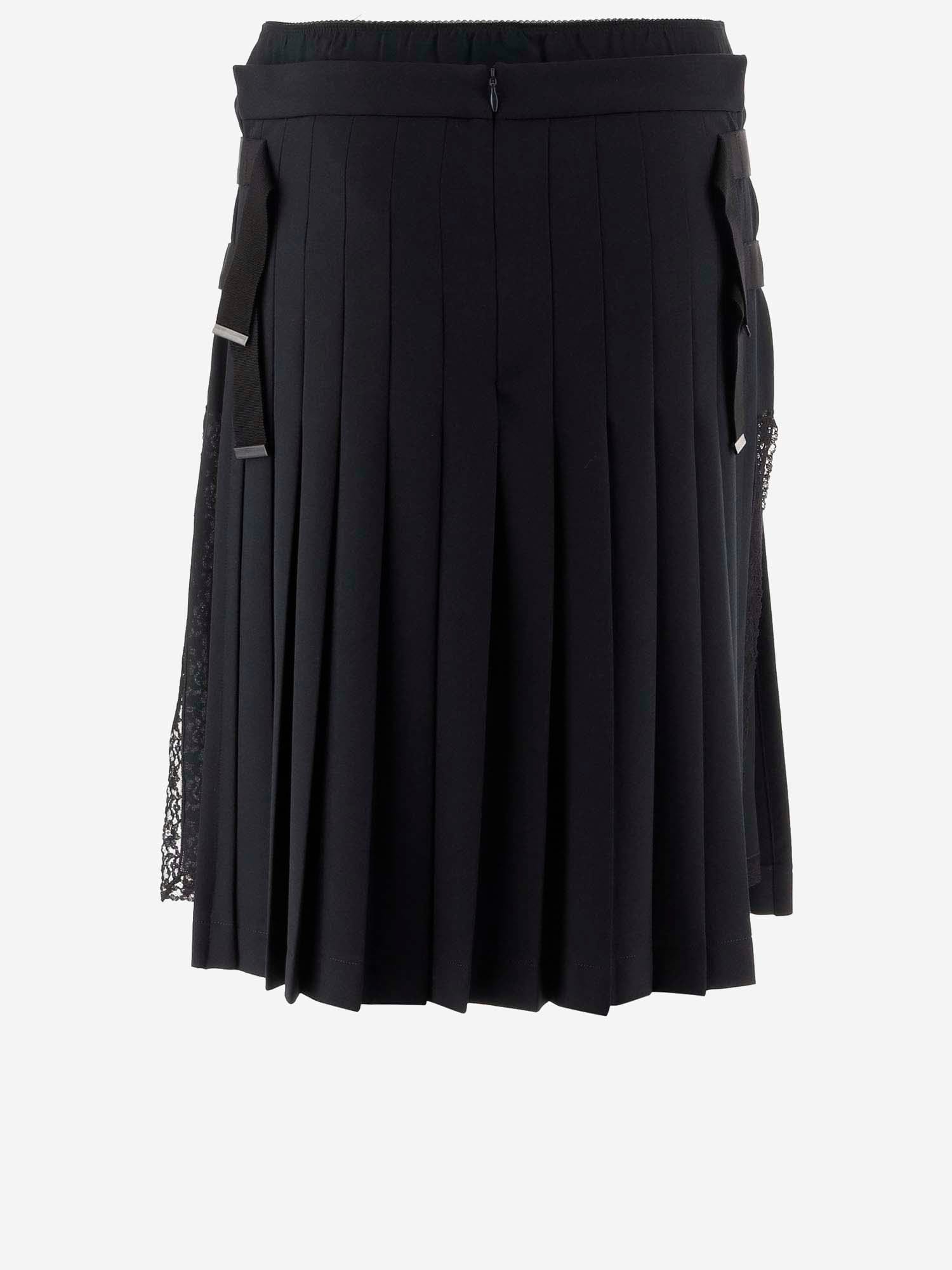 Shop N°21 Silk Midi Skirt In Black