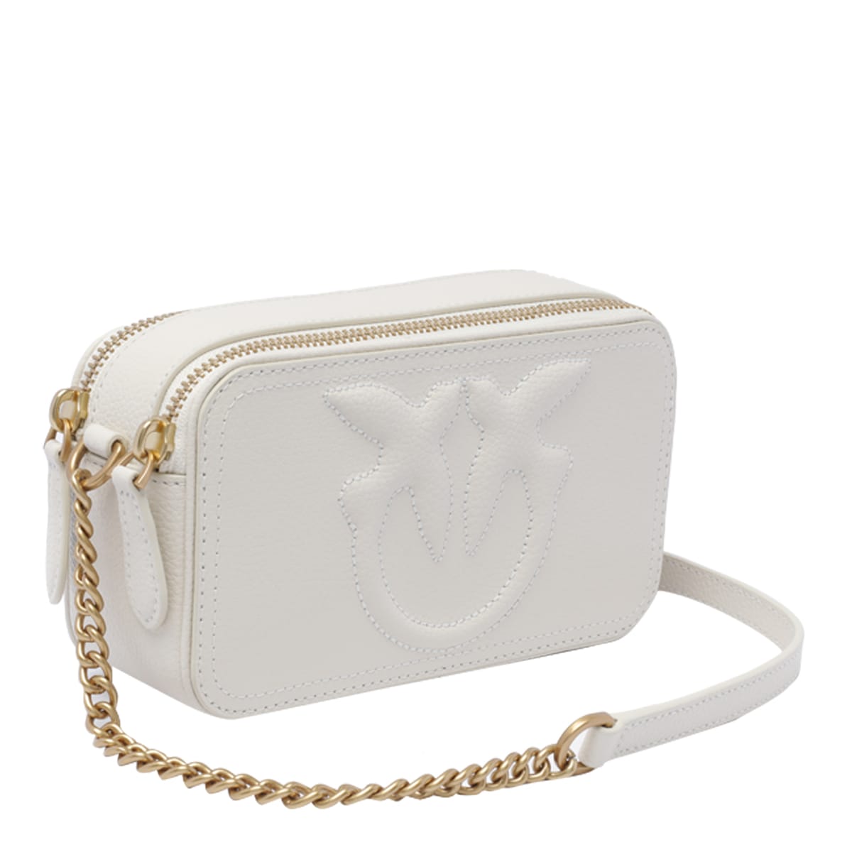 Pinko Carrie Camera Bag In White