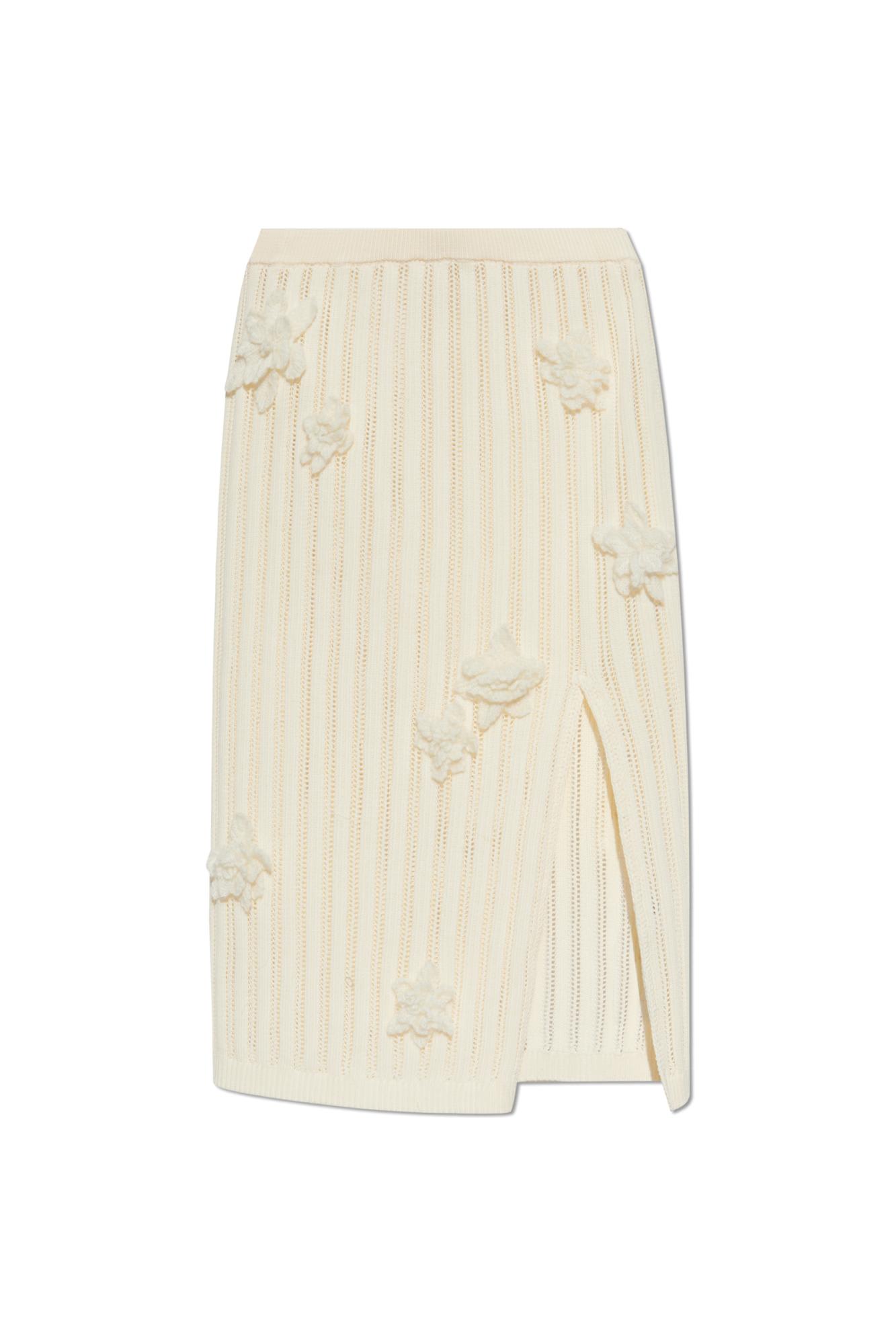 Skirt With Patches