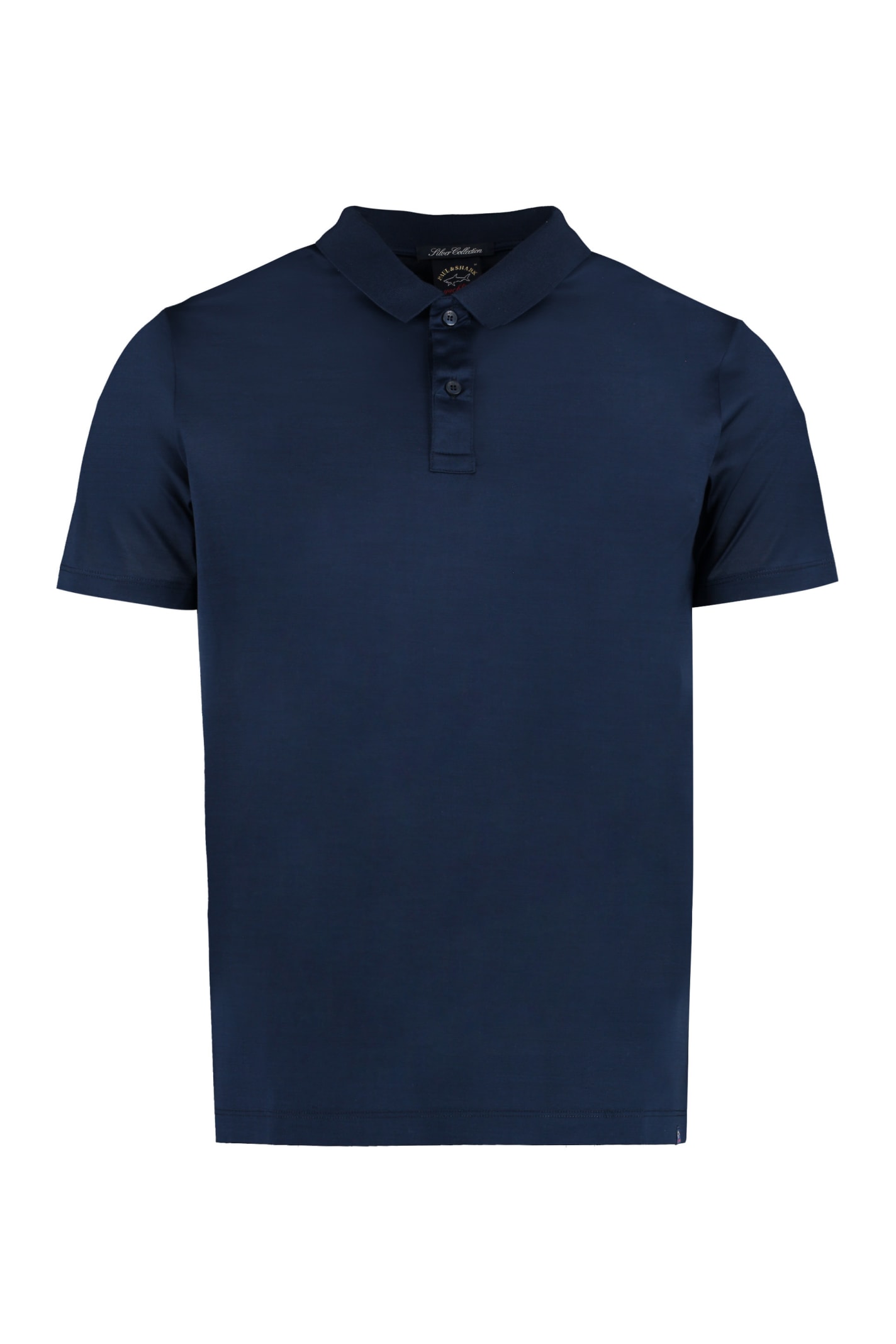 Paul&amp;shark Cotton Polo Shirt In Blue