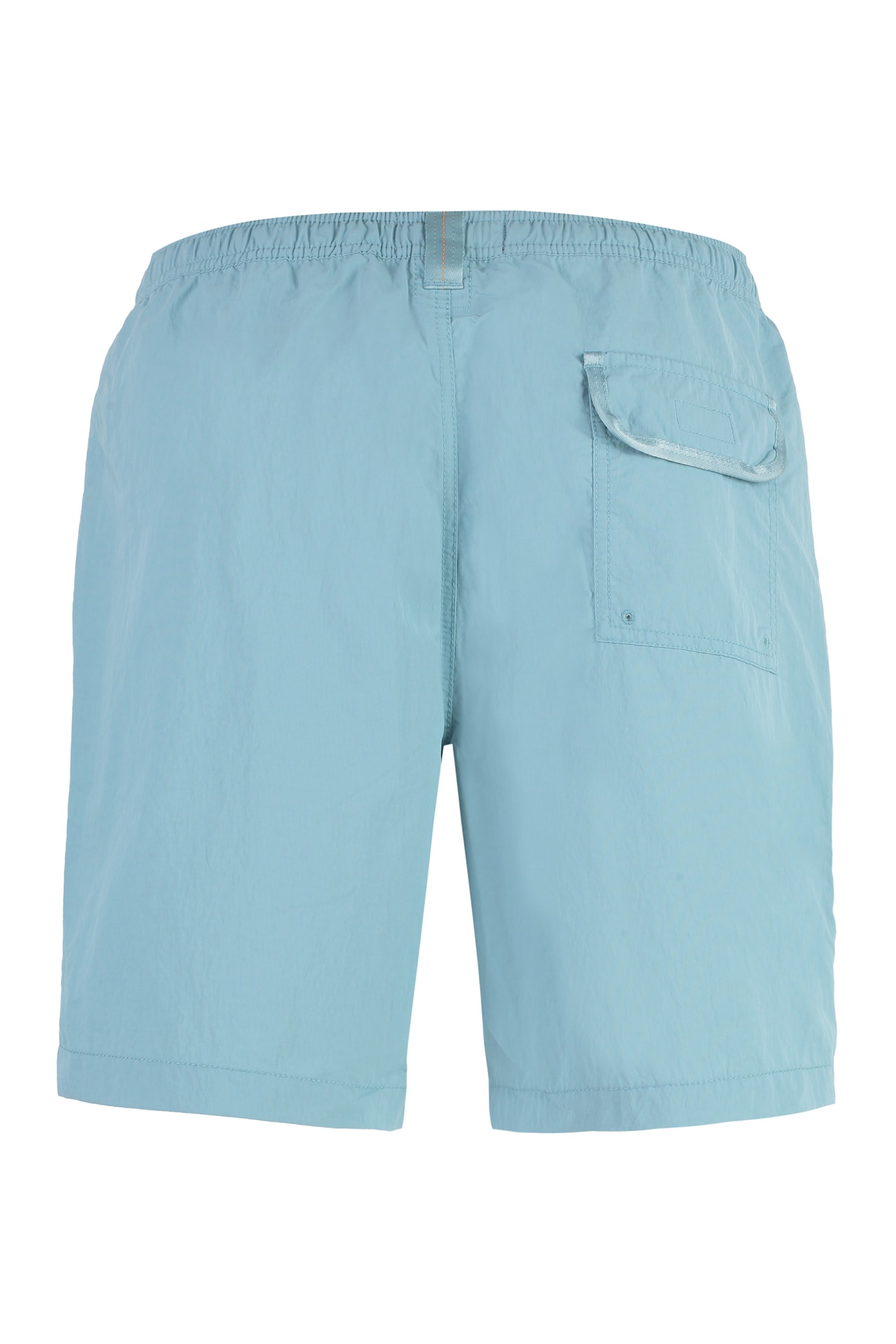 Shop Parajumpers Nylon Swim Shorts In Light Blue