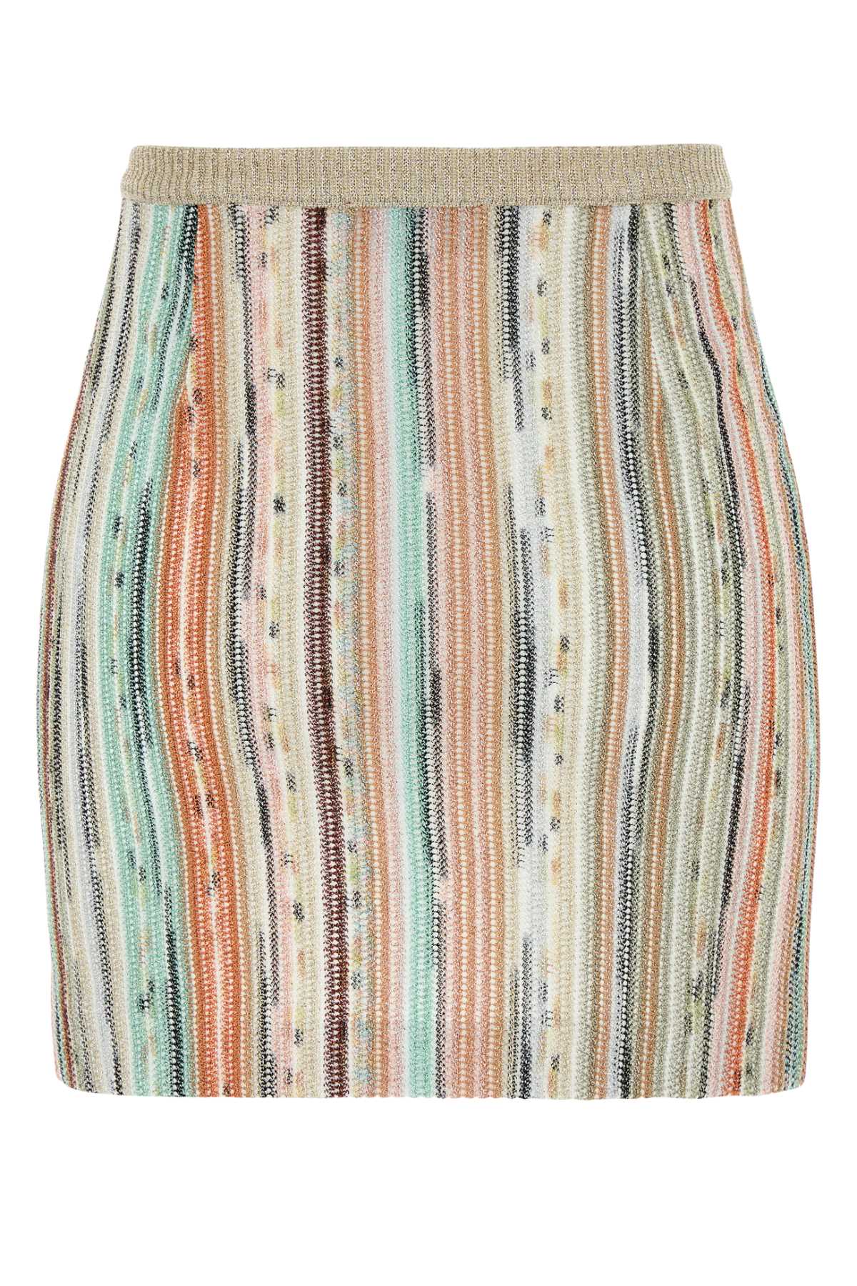 Shop Missoni Embroidered Viscose Blend Mini Skirt