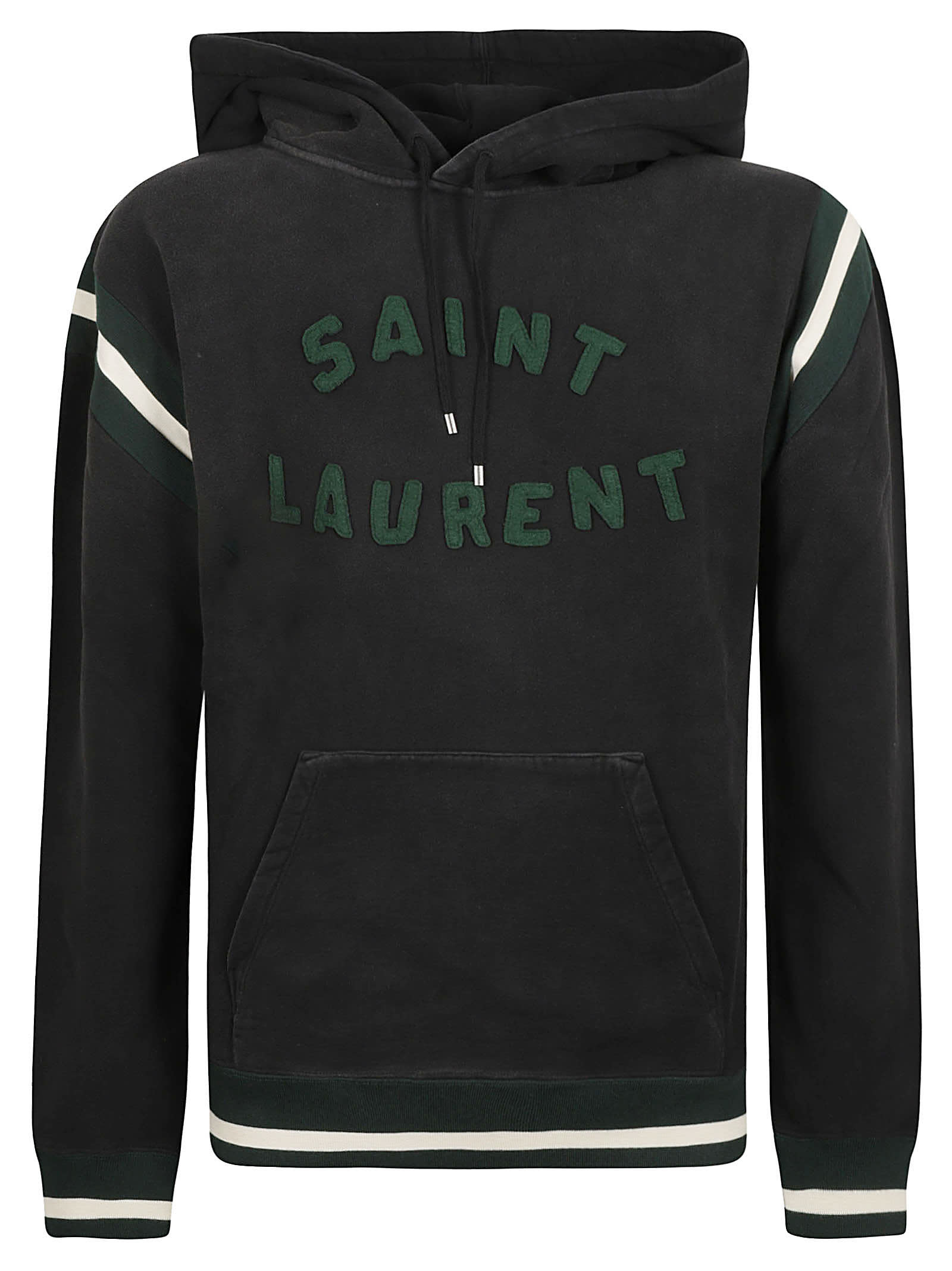 Saint Laurent Logo Detail Hoodie
