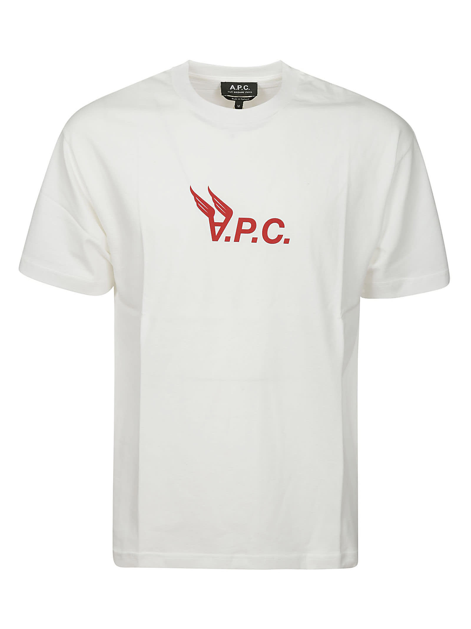 Shop Apc T-shirt Hermance In Aab White
