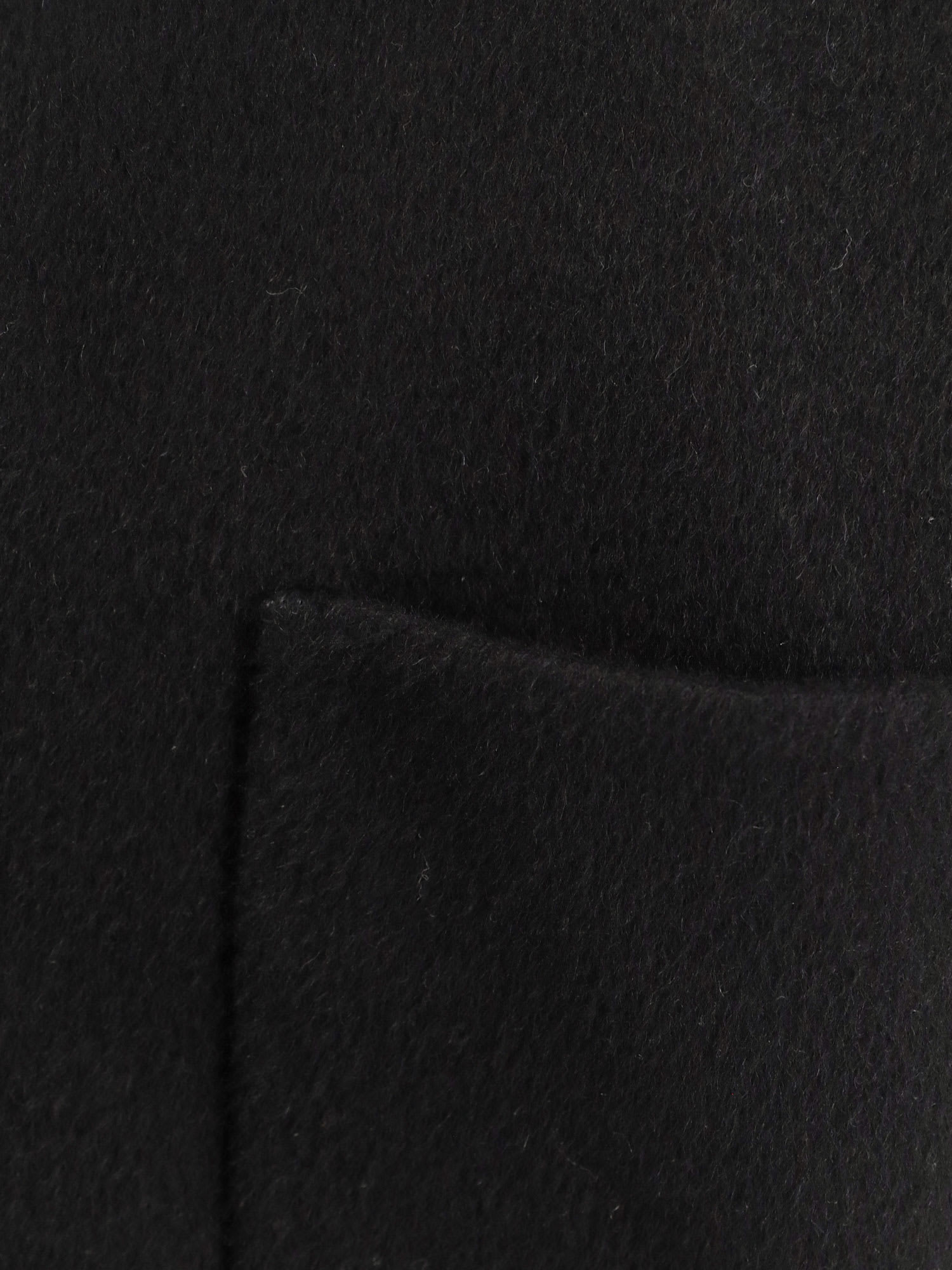 Paltò Filo Db Wool Coat In Black