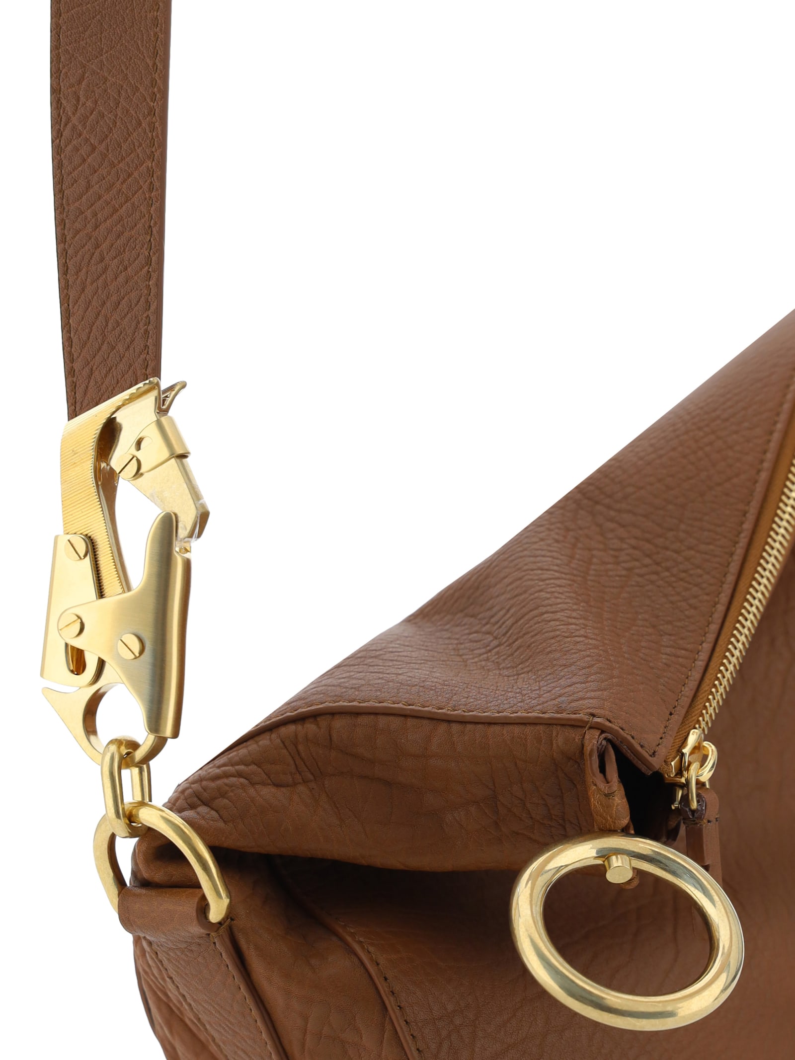 Shop Burberry Shoulder Bag In Hazel