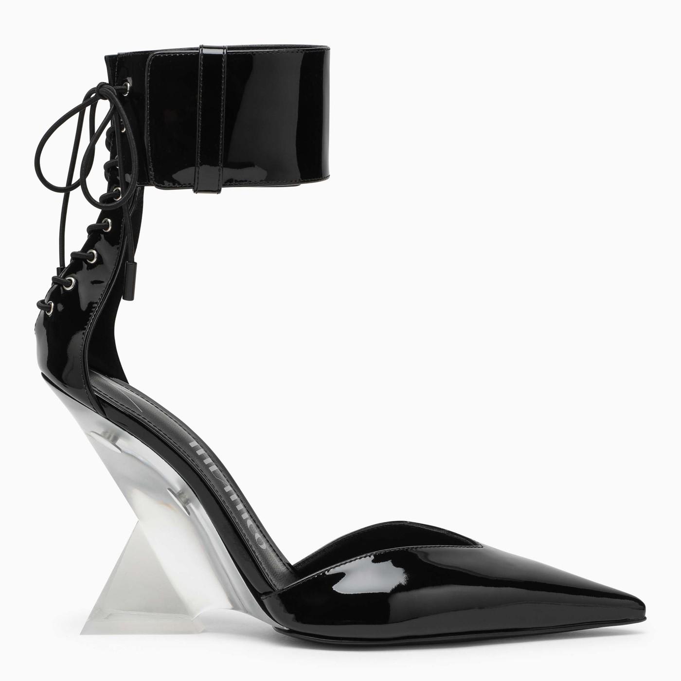 Black Pump Morgan With Ankle Strap