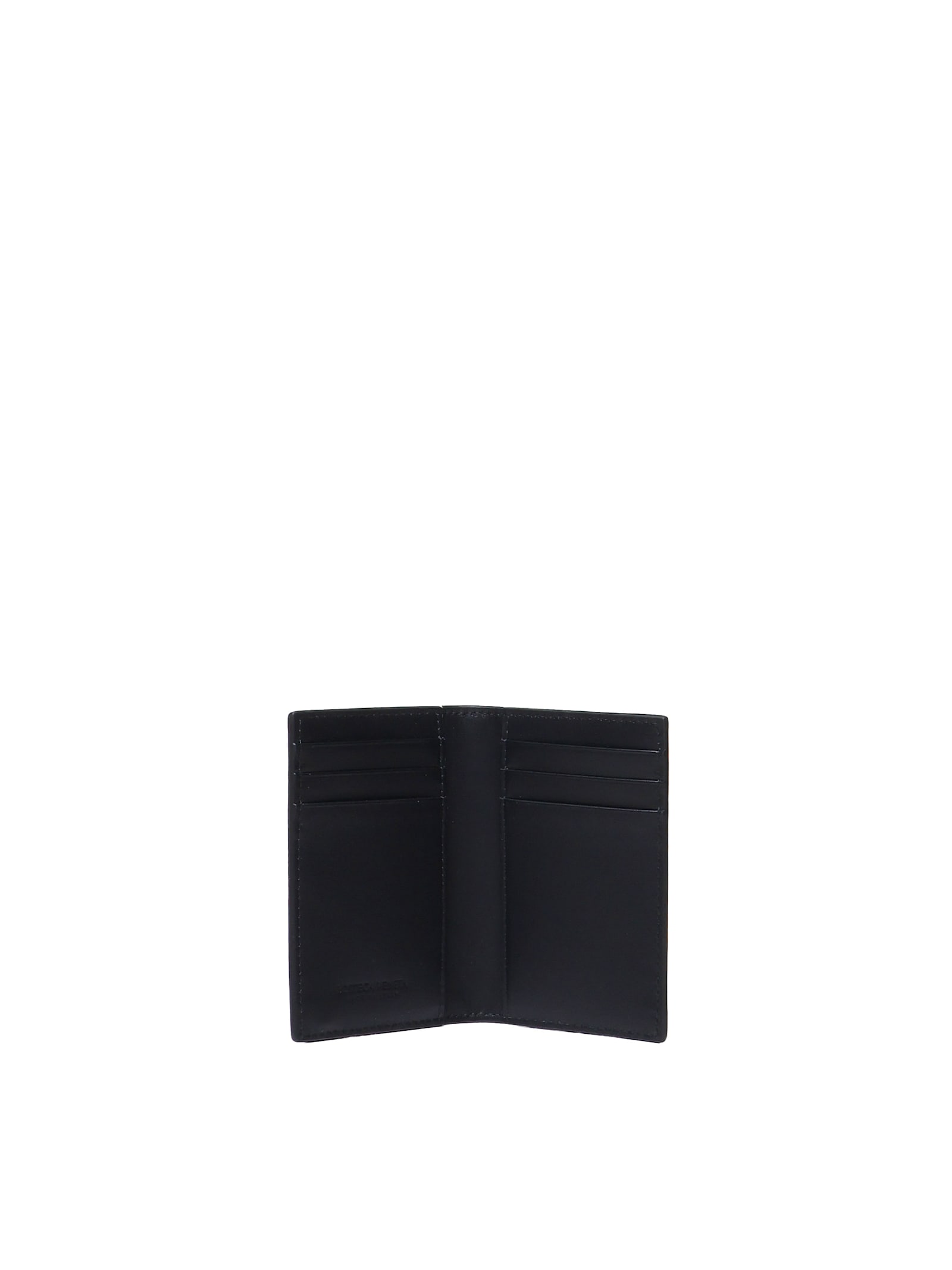 Shop Bottega Veneta Bifold Continental Cardholder In Black