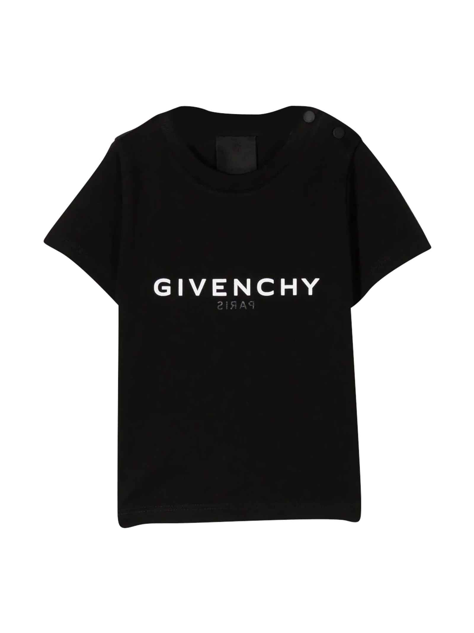 Givenchy Black T-shirt Baby Unisex