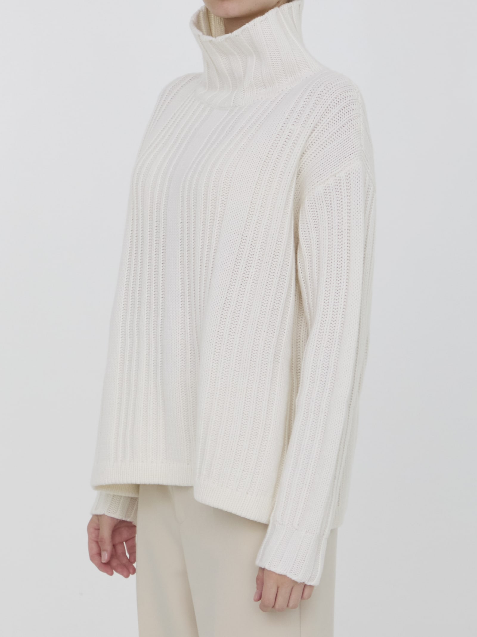 Shop Max Mara Vitalba Sweater In White