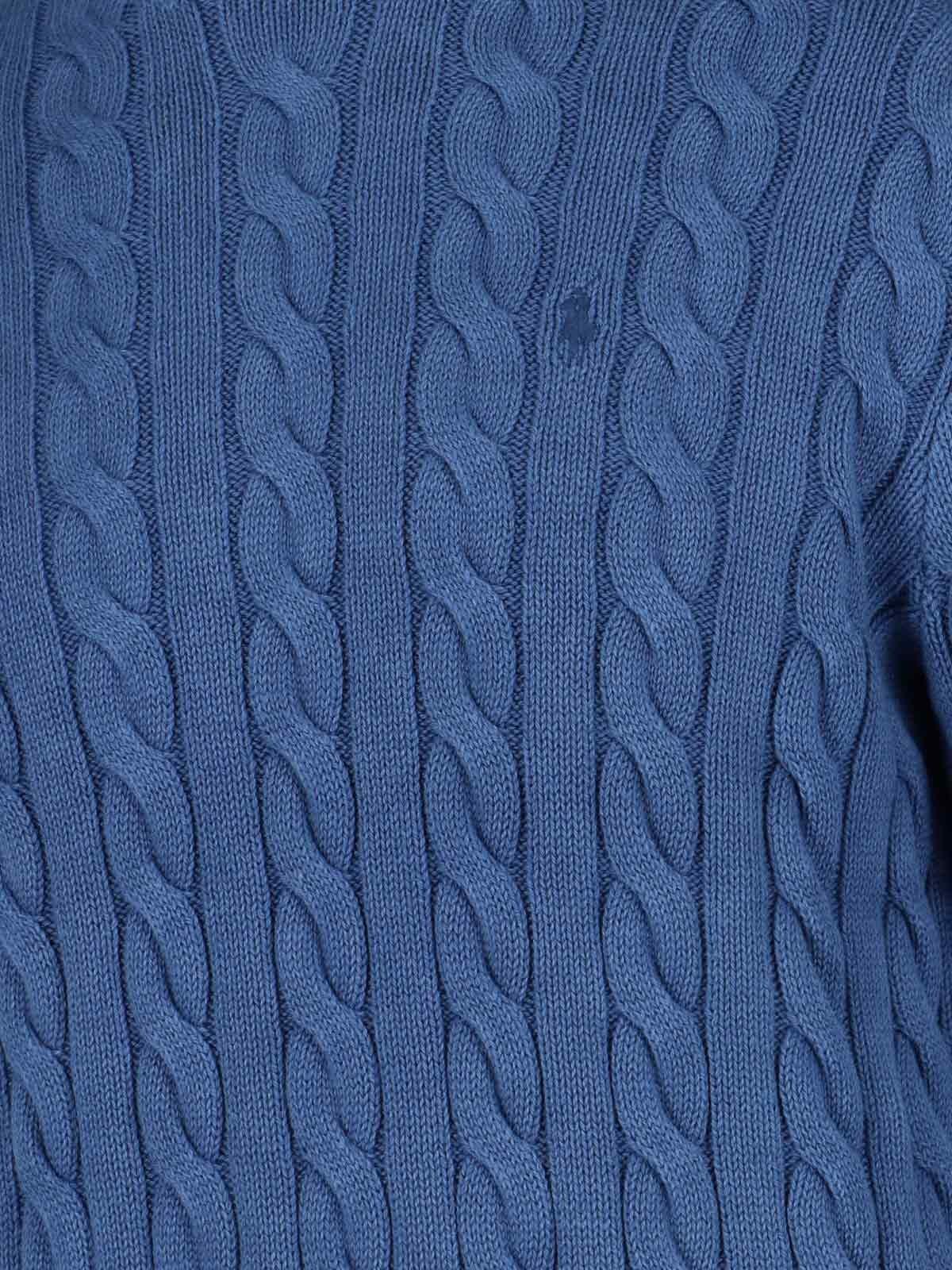 POLO RALPH LAUREN BRAIDED SWEATER 