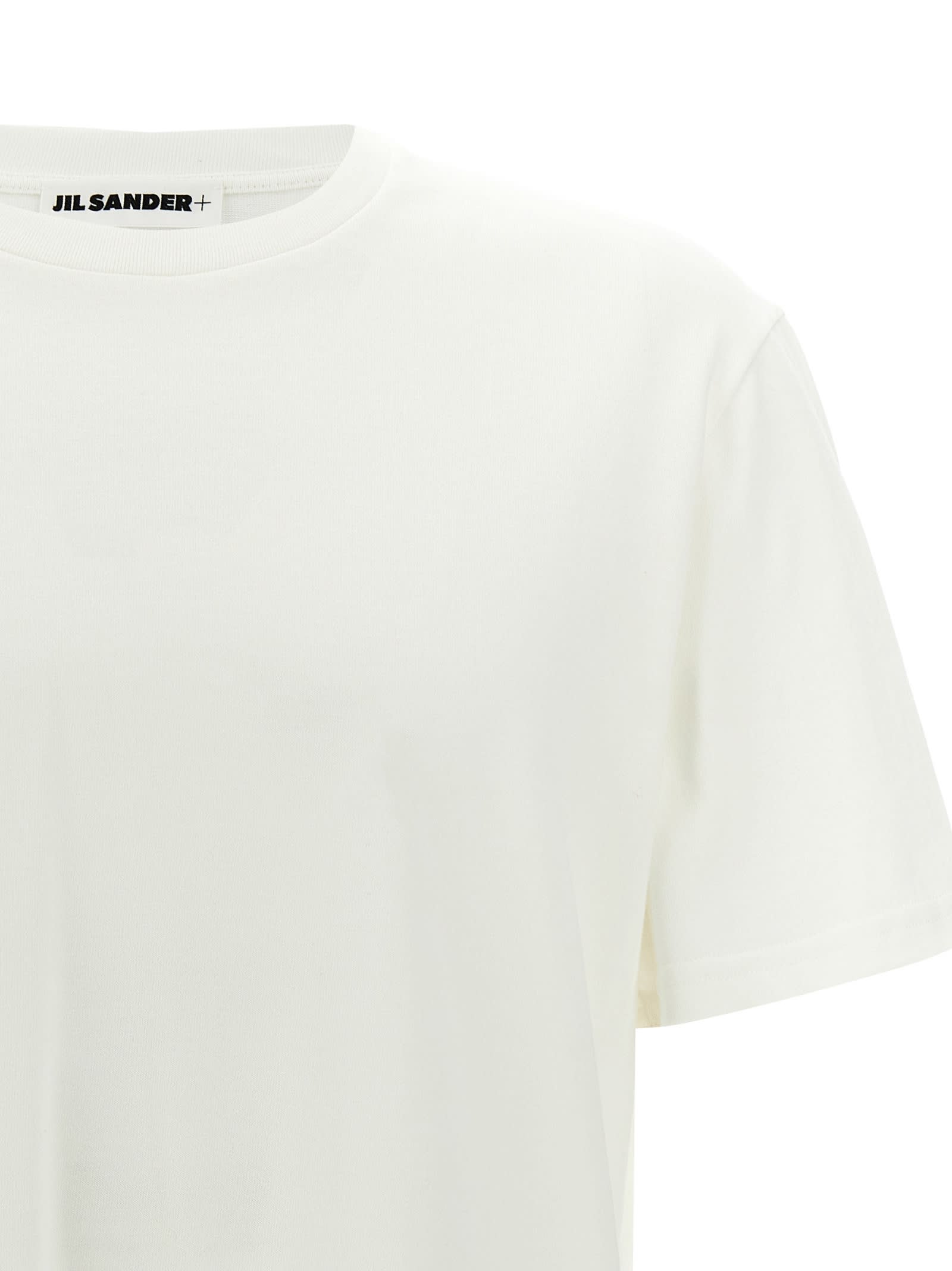 JIL SANDER LOGO PATCH T-SHIRT