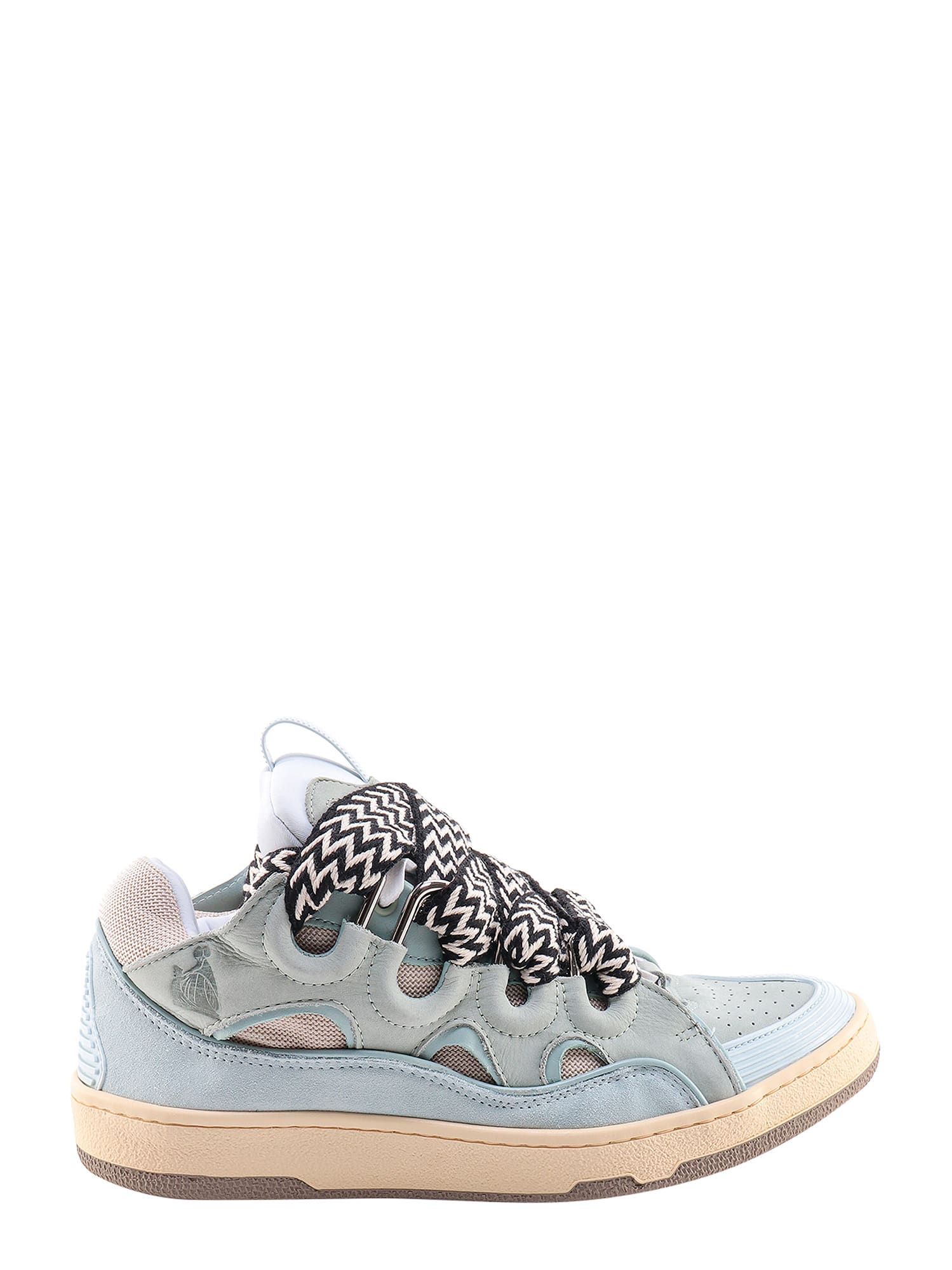 Lanvin Curb Sneakers In Blue