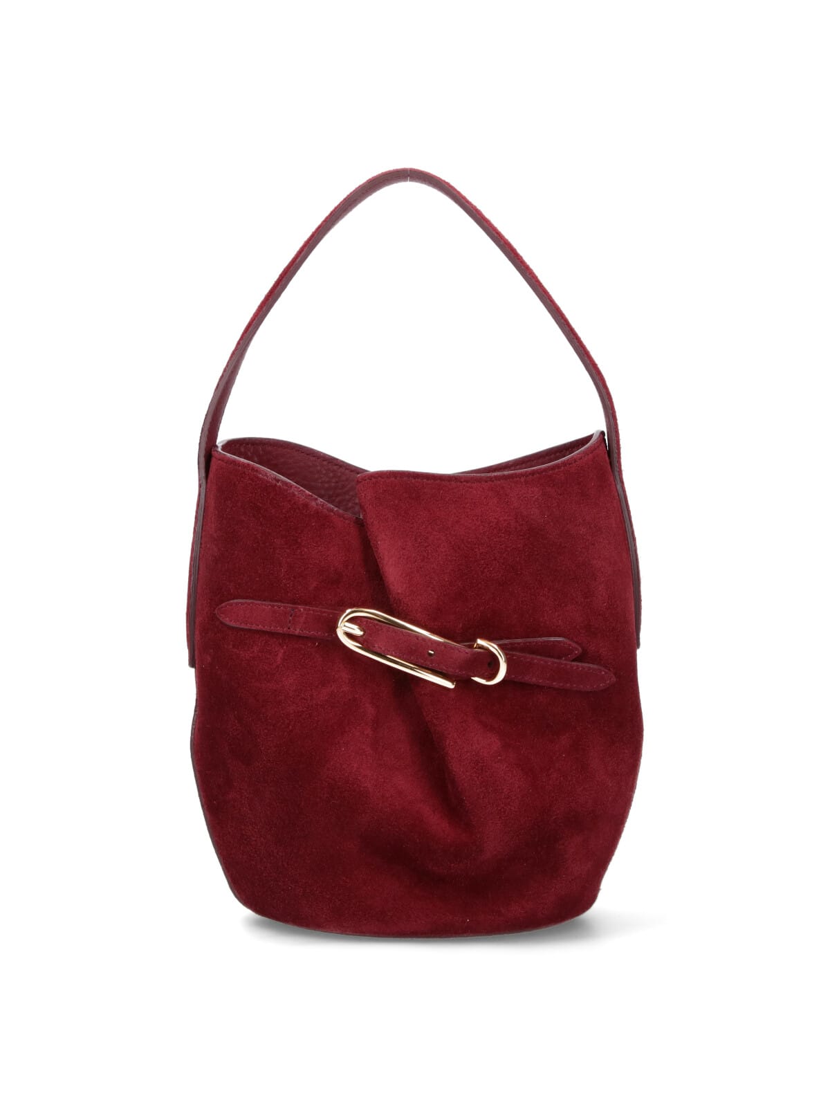 Little Liffner Belted Bag Mini Bucket Bag In Red