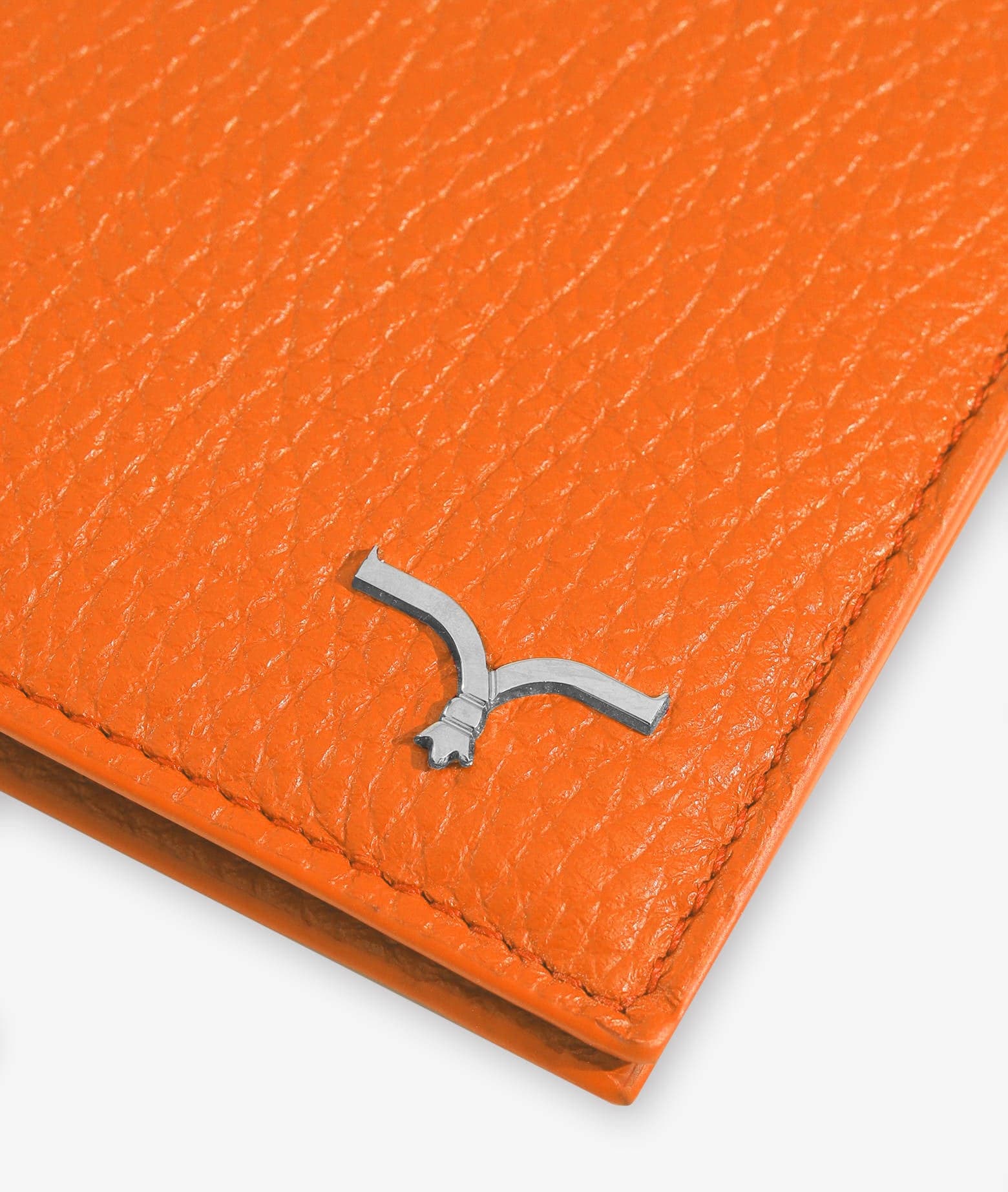 Shop Larusmiani Passport Cover Fiumicino Accessory In Orange