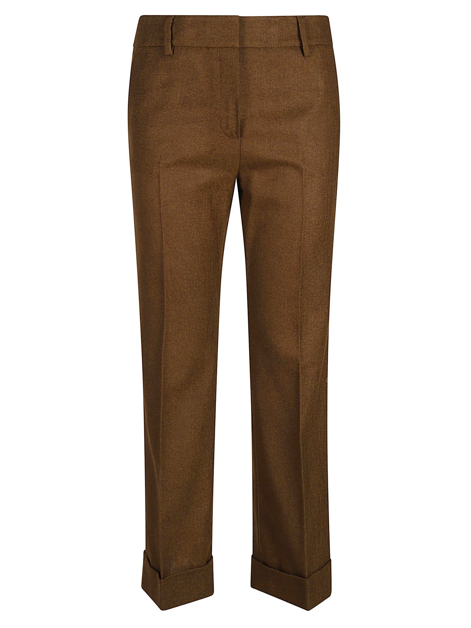 True Royal Mia Trousers In Brown