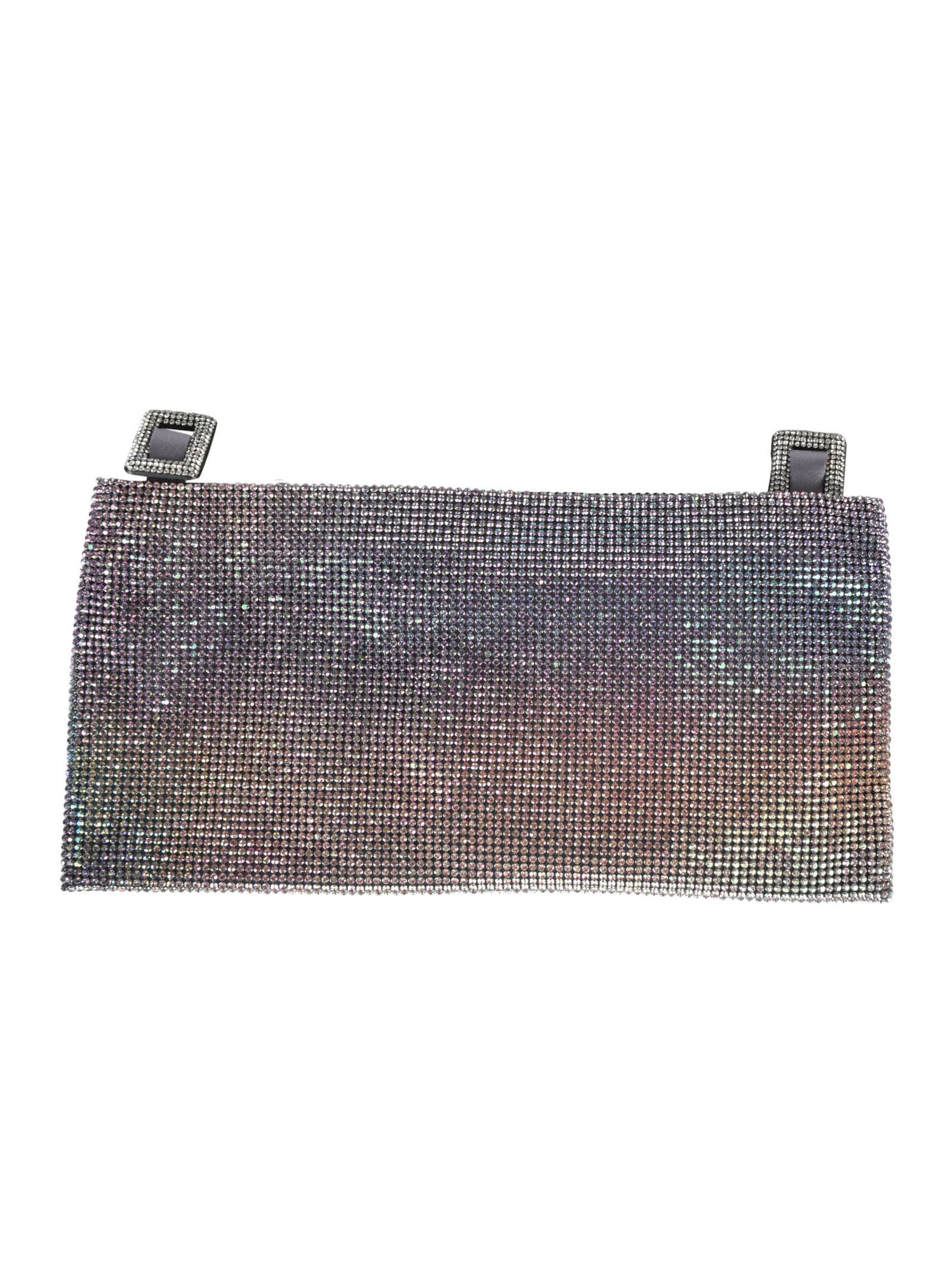 Benedetta Bruzziches Crystal Embellished Pouch