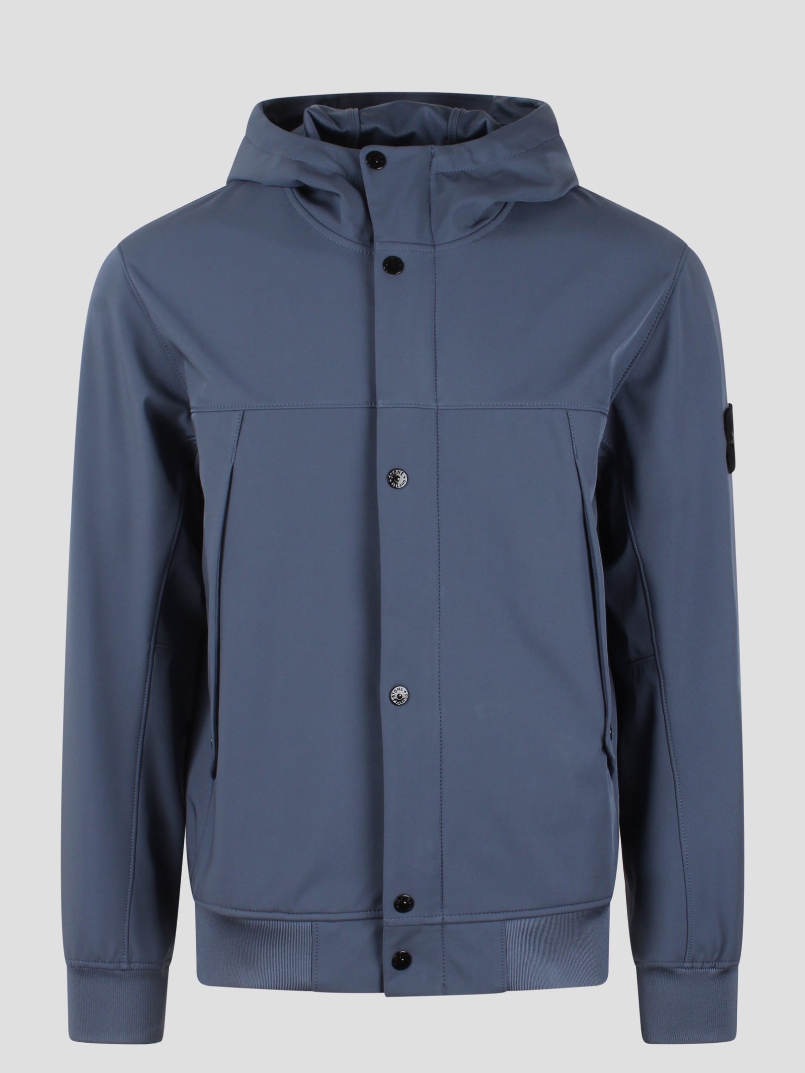 Shop Stone Island Soft Shell-r Jacket In Multicolor