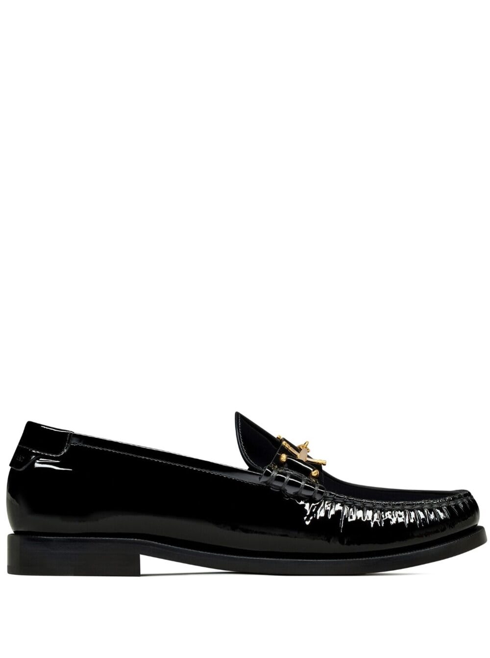 Le Loafer Penny Slippers In Black Patent Leather Woman