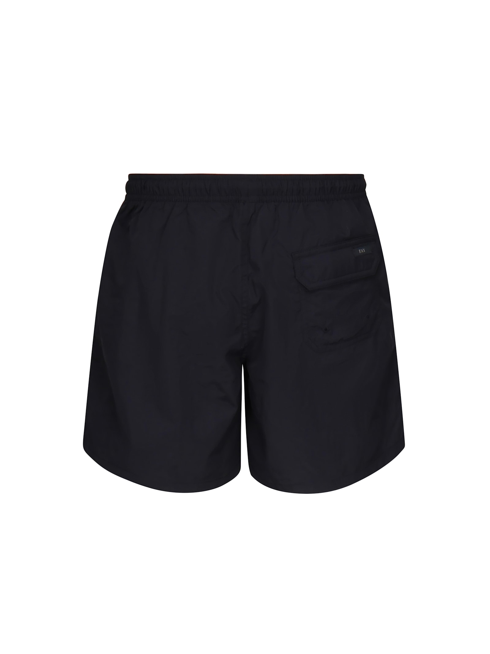 Fay Drawstring Boxer Swimsuit Pockets In Blue