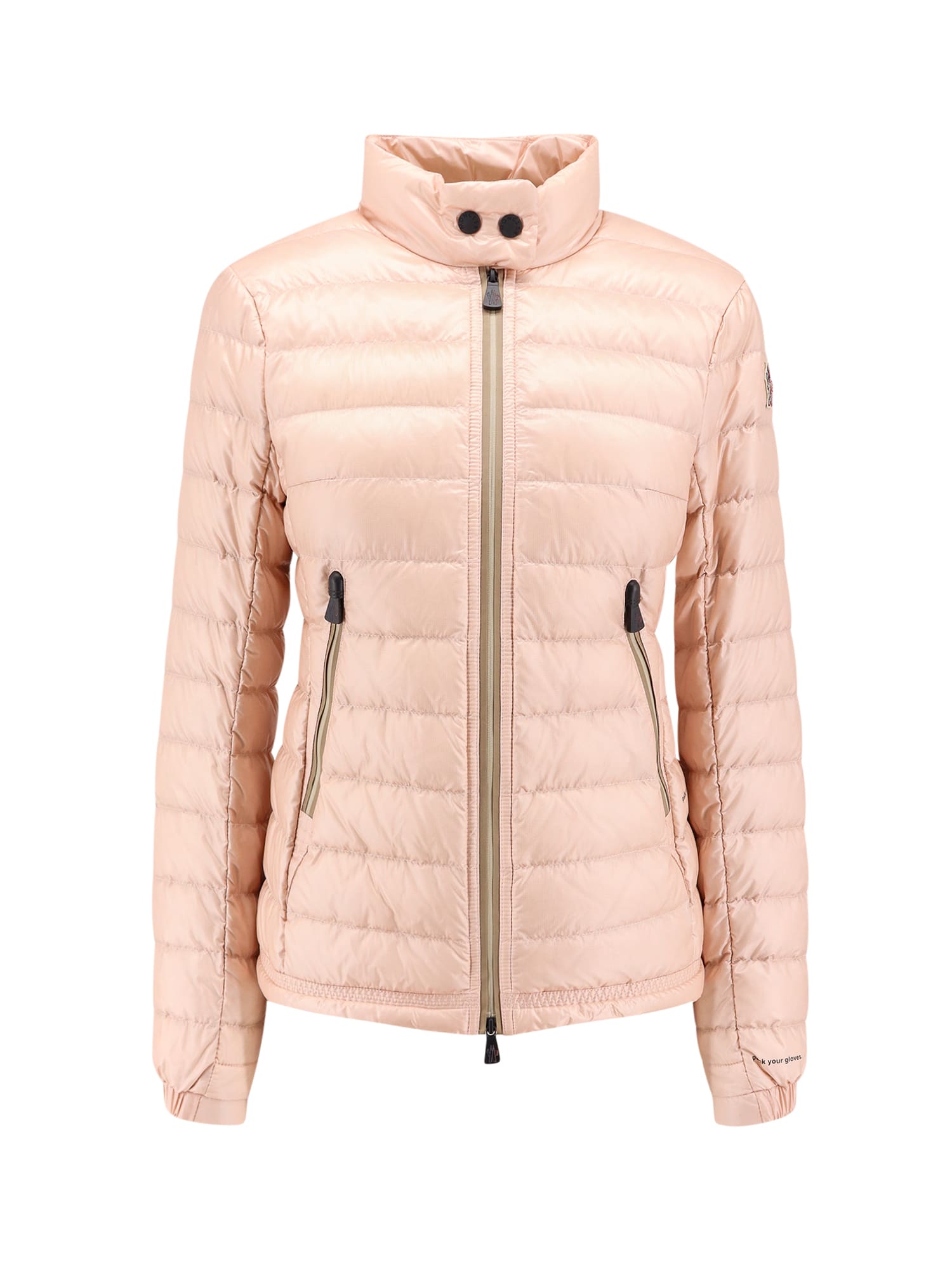 Shop Moncler Walibi Jacket In Pink