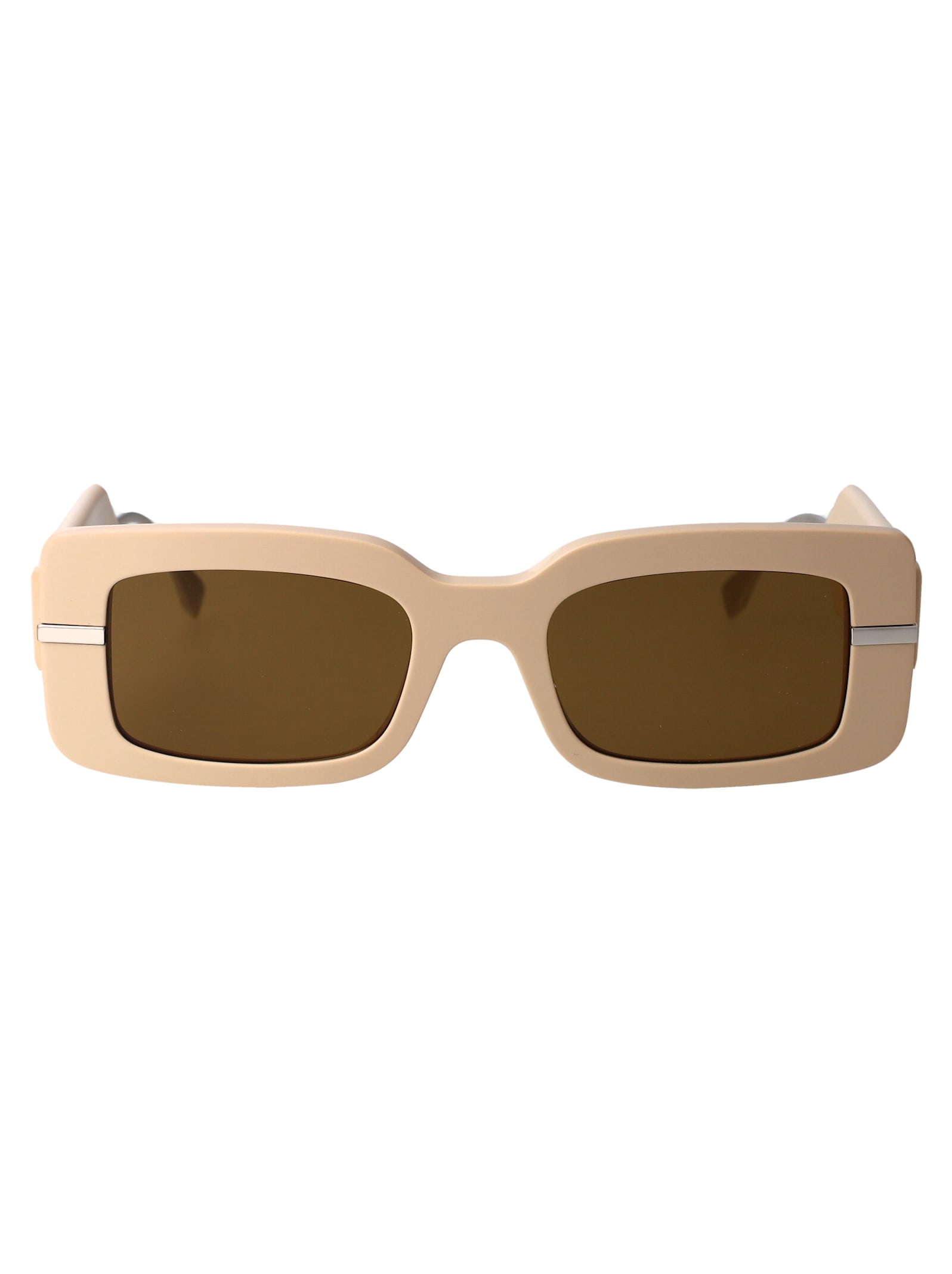 Fendi Graphy Sunglasses In Neutral