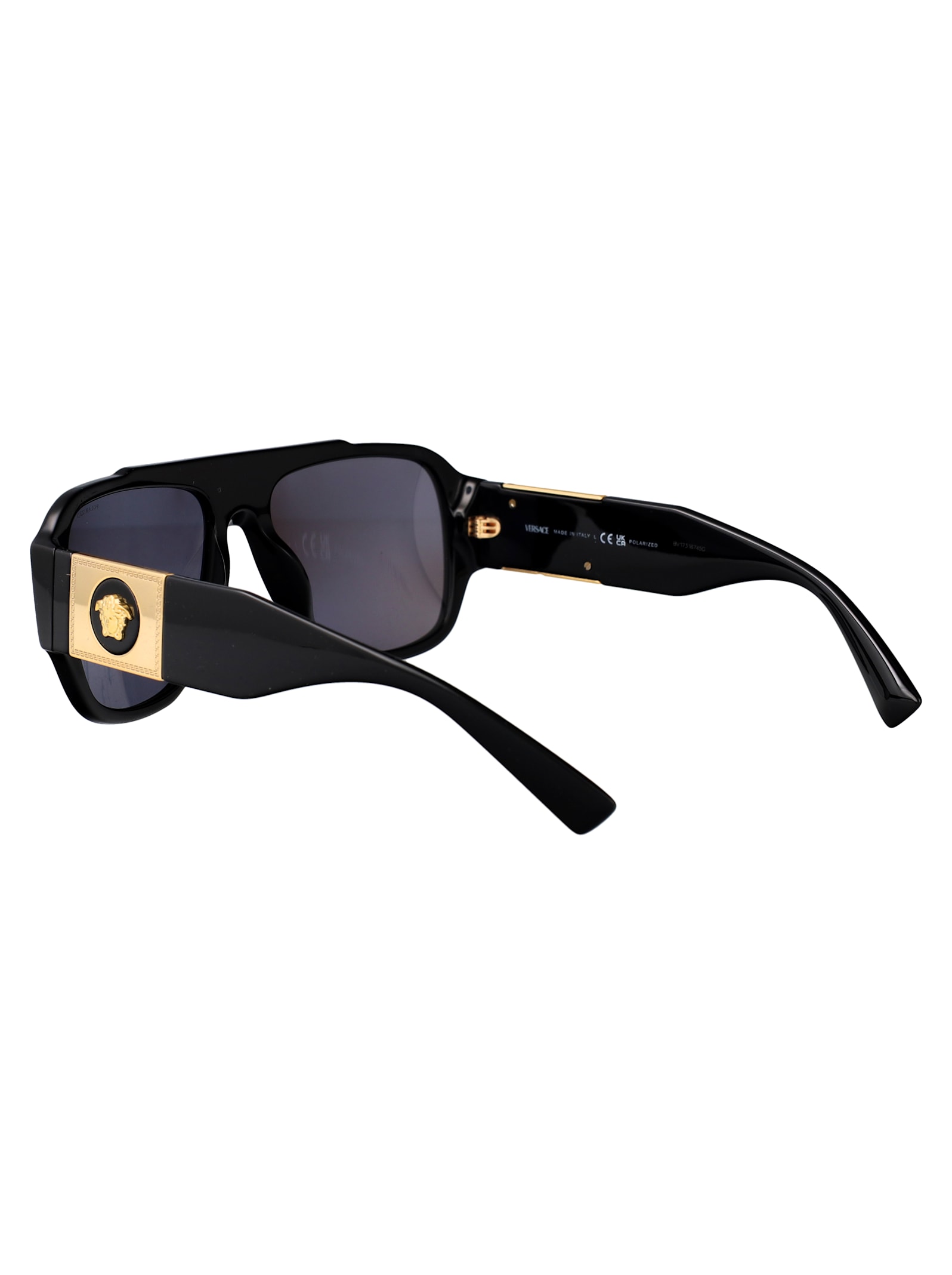 Versace 0ve4436u Sunglasses In Black