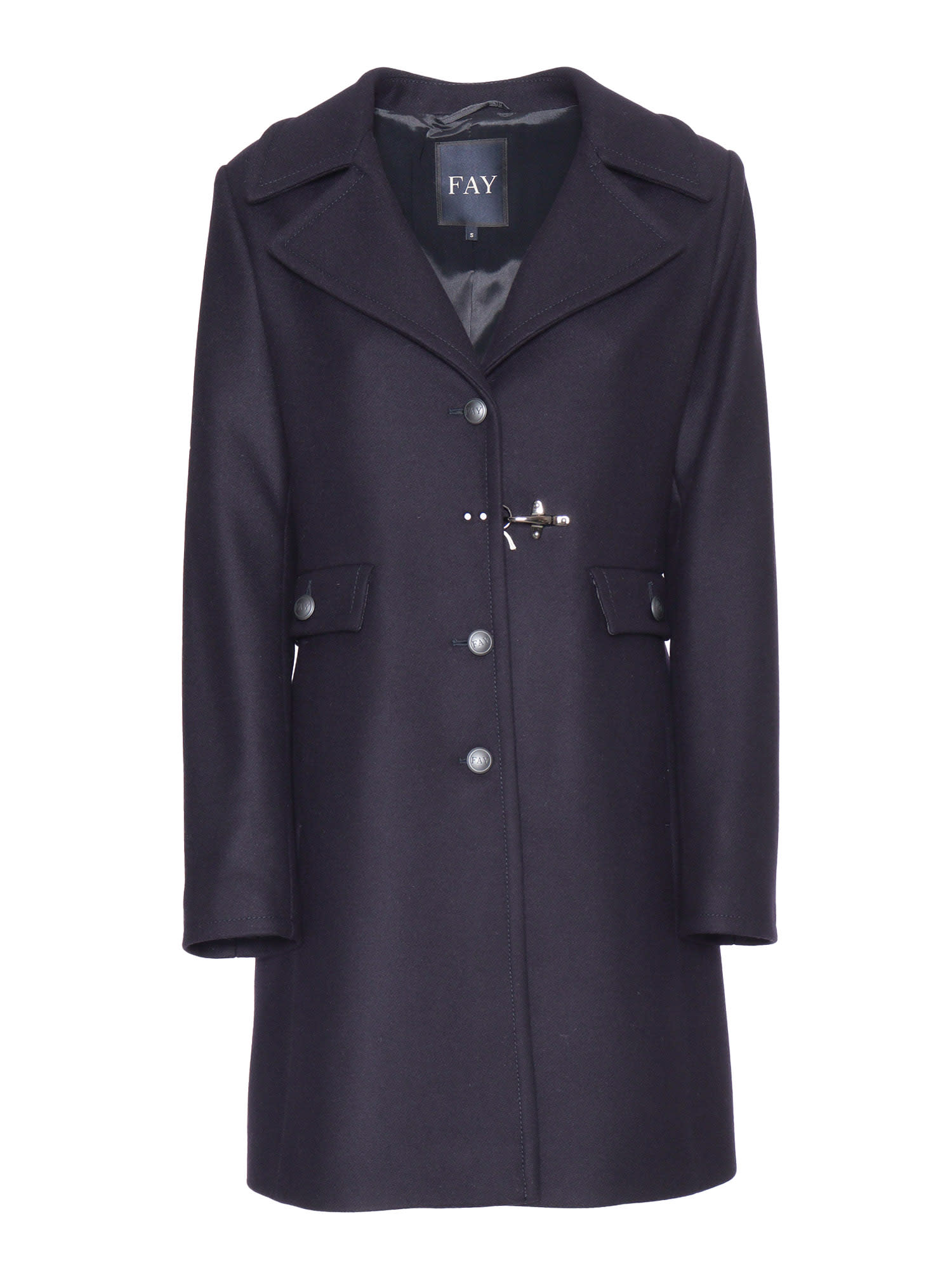 FAY HOOK AND MARTINGALE COAT