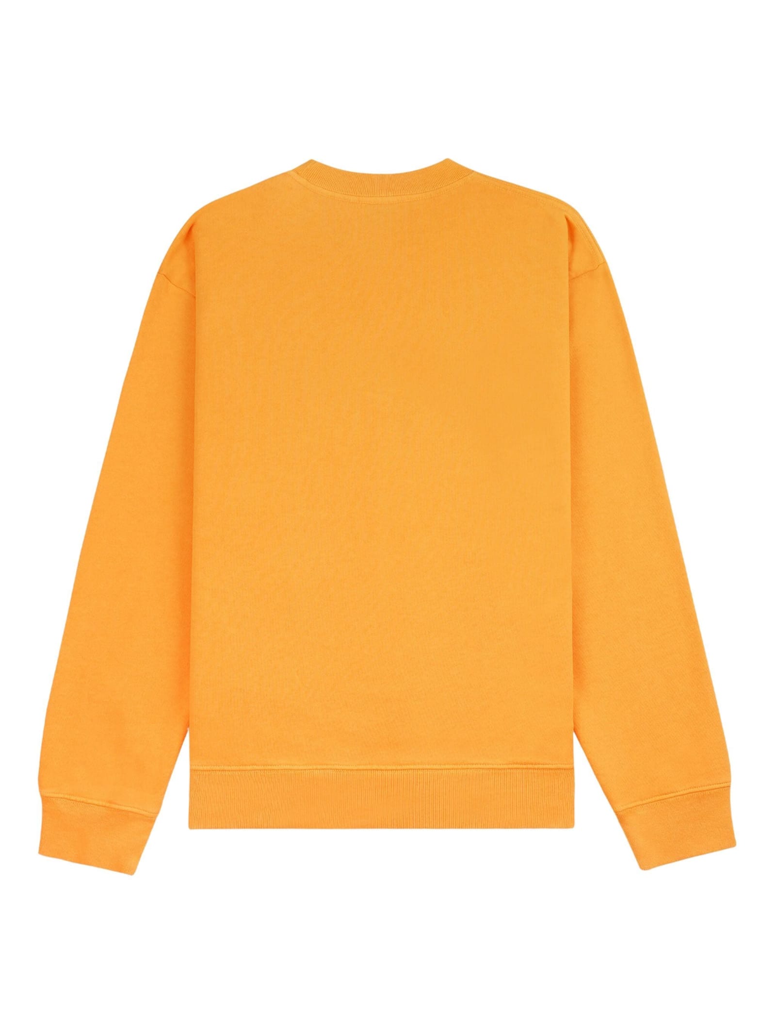 Sporty & Rich Ny 94 Crewneck Faded Gold Navy In Faded Gold
