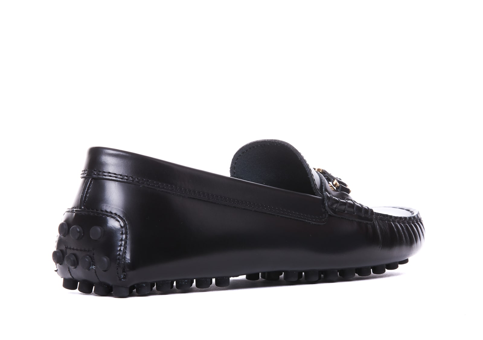 Shop Tod's Gommino Loafers In Black