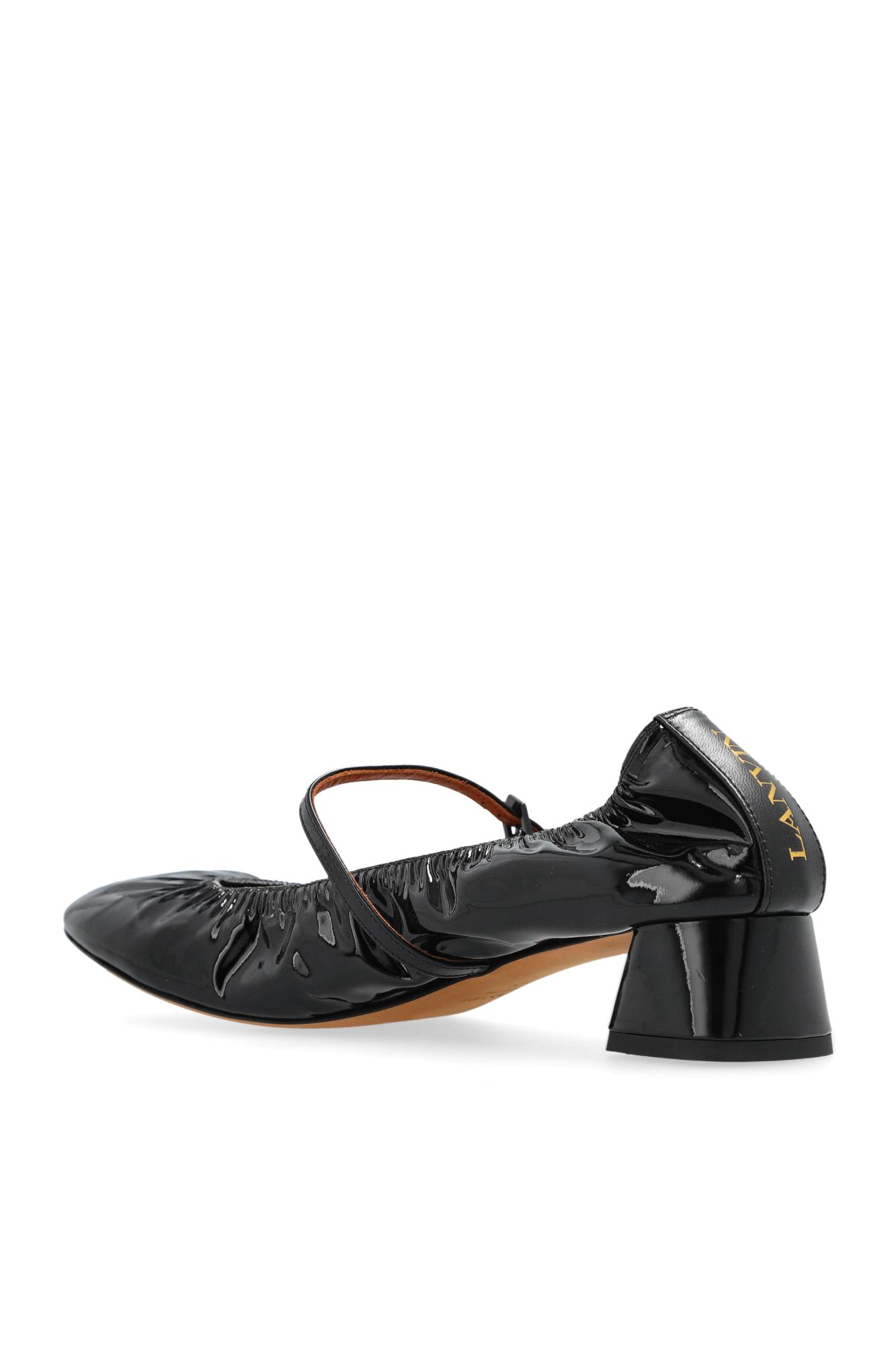 Shop Lanvin Mary Jane Heeled Shoes In Black