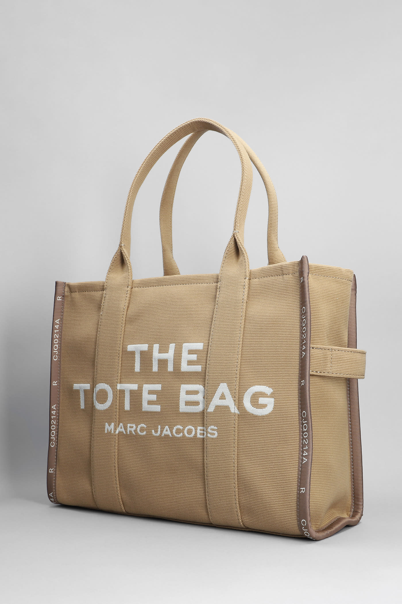 Shop Marc Jacobs Traveler Tote Tote In Camel Cotton