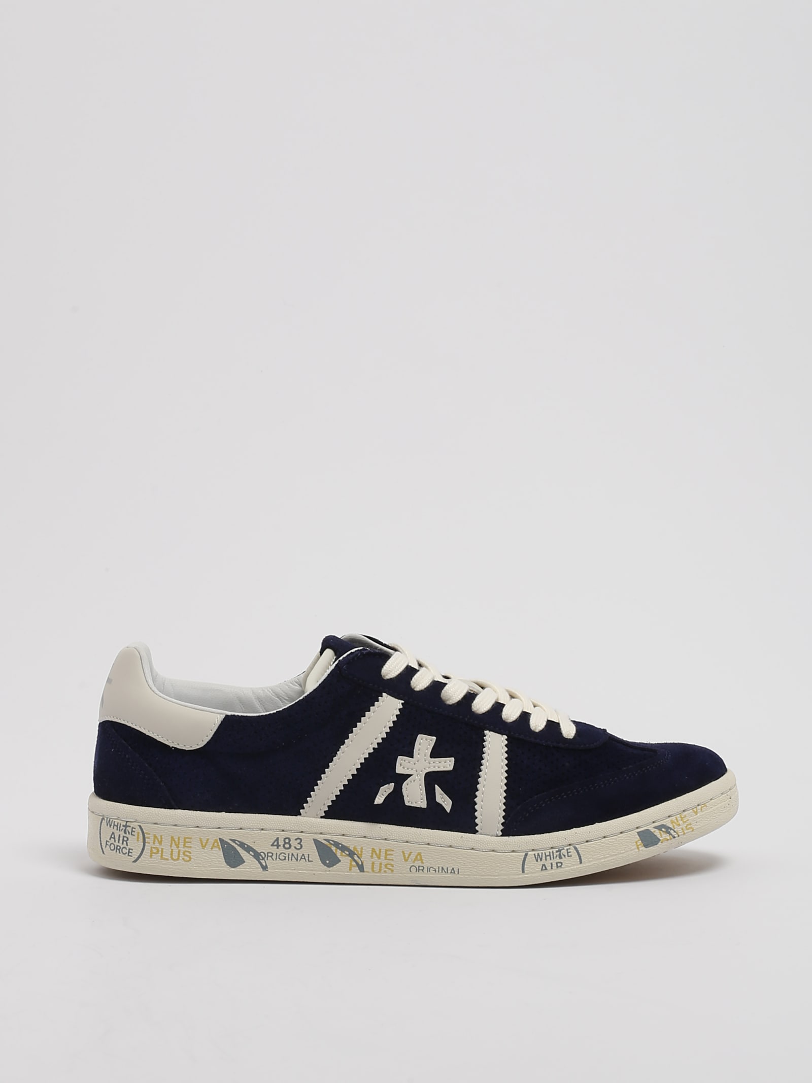 Shop Premiata Sneakers Sneaker In Navy