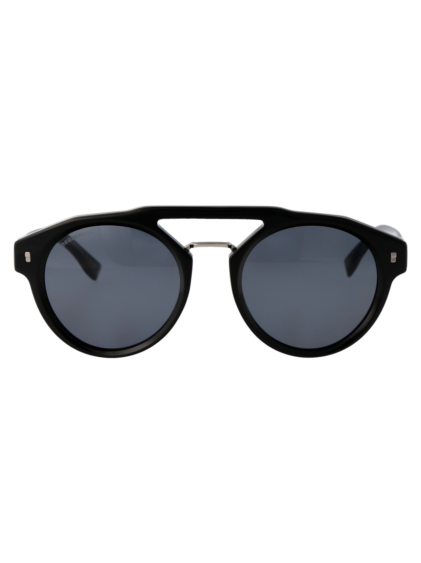 Shop Dsquared2 D2 0085/s Sunglasses In 284ir Black Ruthenium
