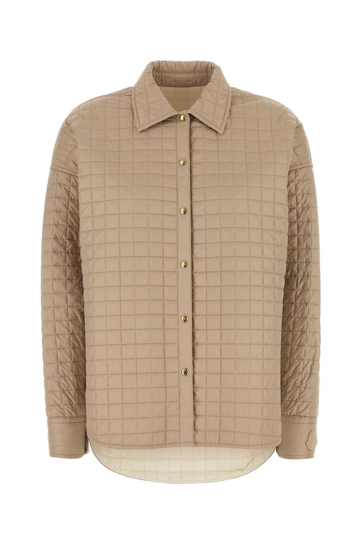 Beige Polyester Shirt