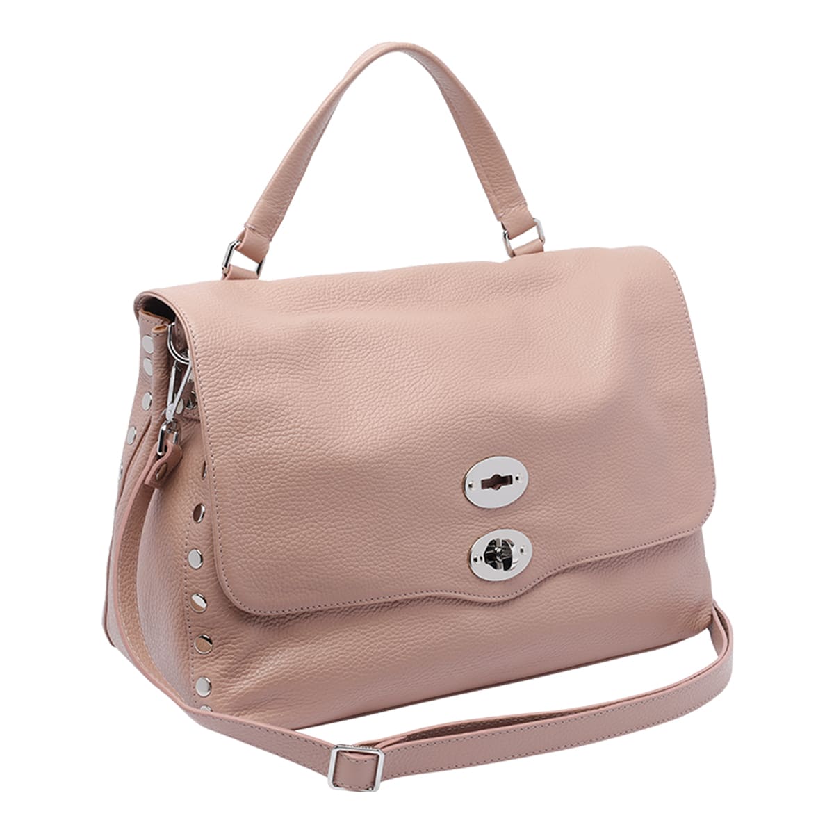 Zanellato Postina Daily Baby Leather Handbag In Pattern
