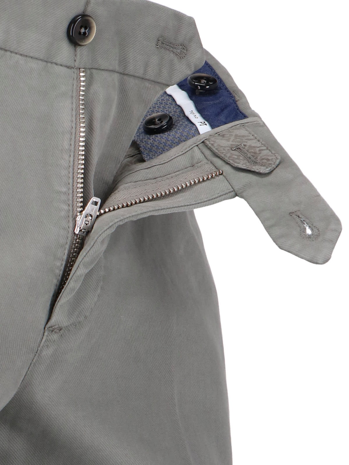 Shop Pt01 Slim Pants In Gray