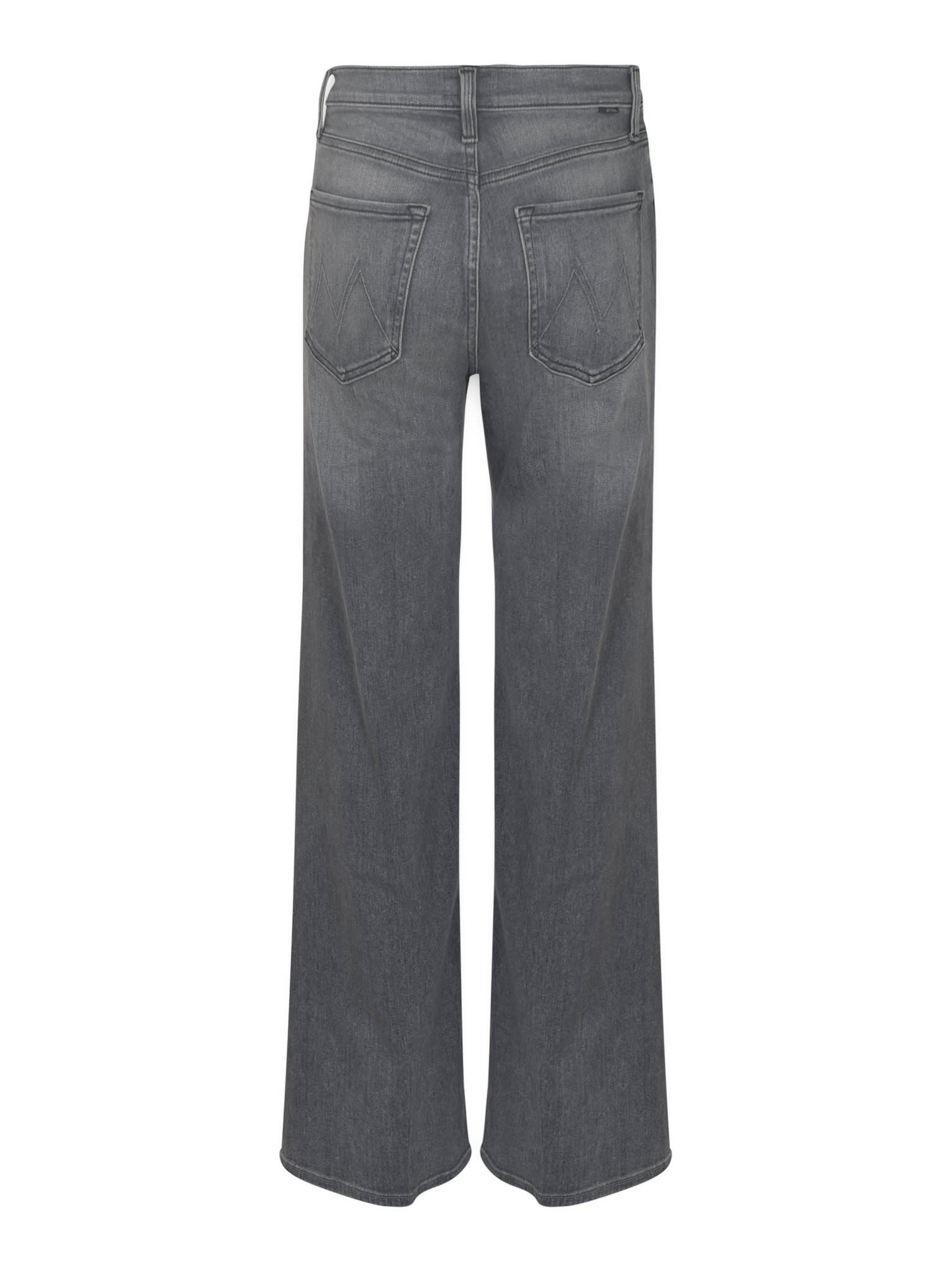Mother Tomcat Roller Jeans In Gray