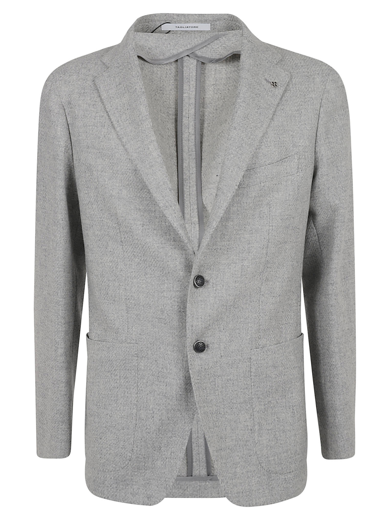 Shop Tagliatore Two-button Blazer In Pearl