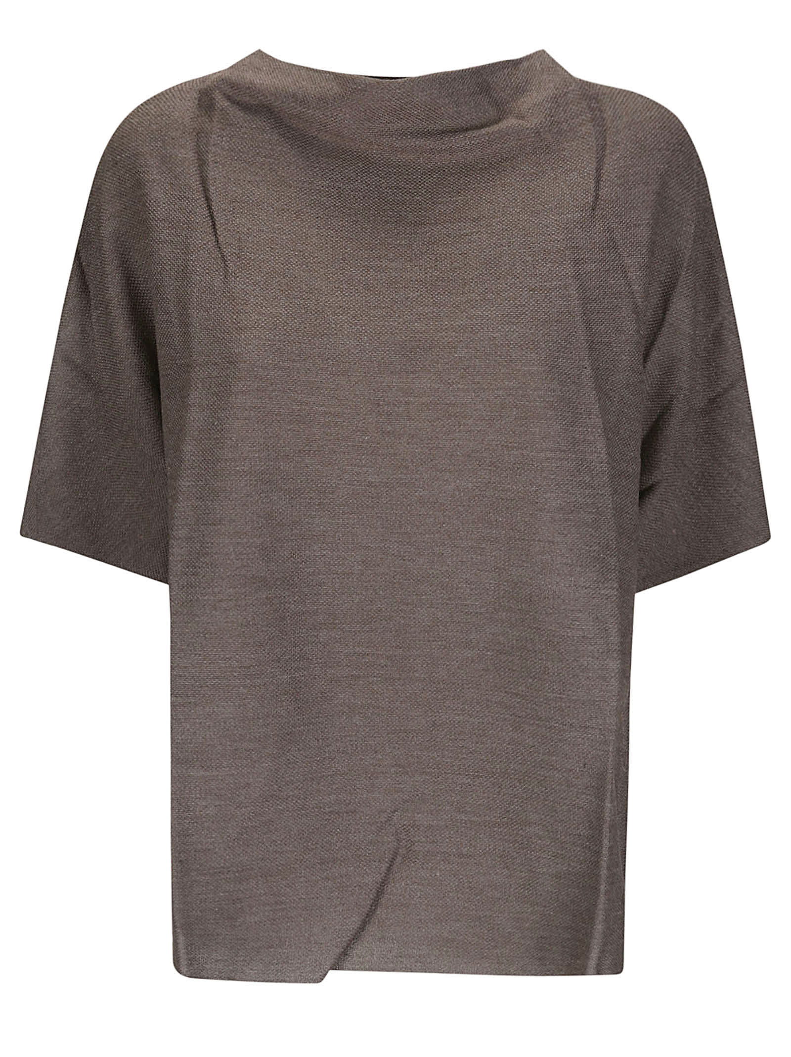 Shop Boboutic T-shirt In Dark Taupe