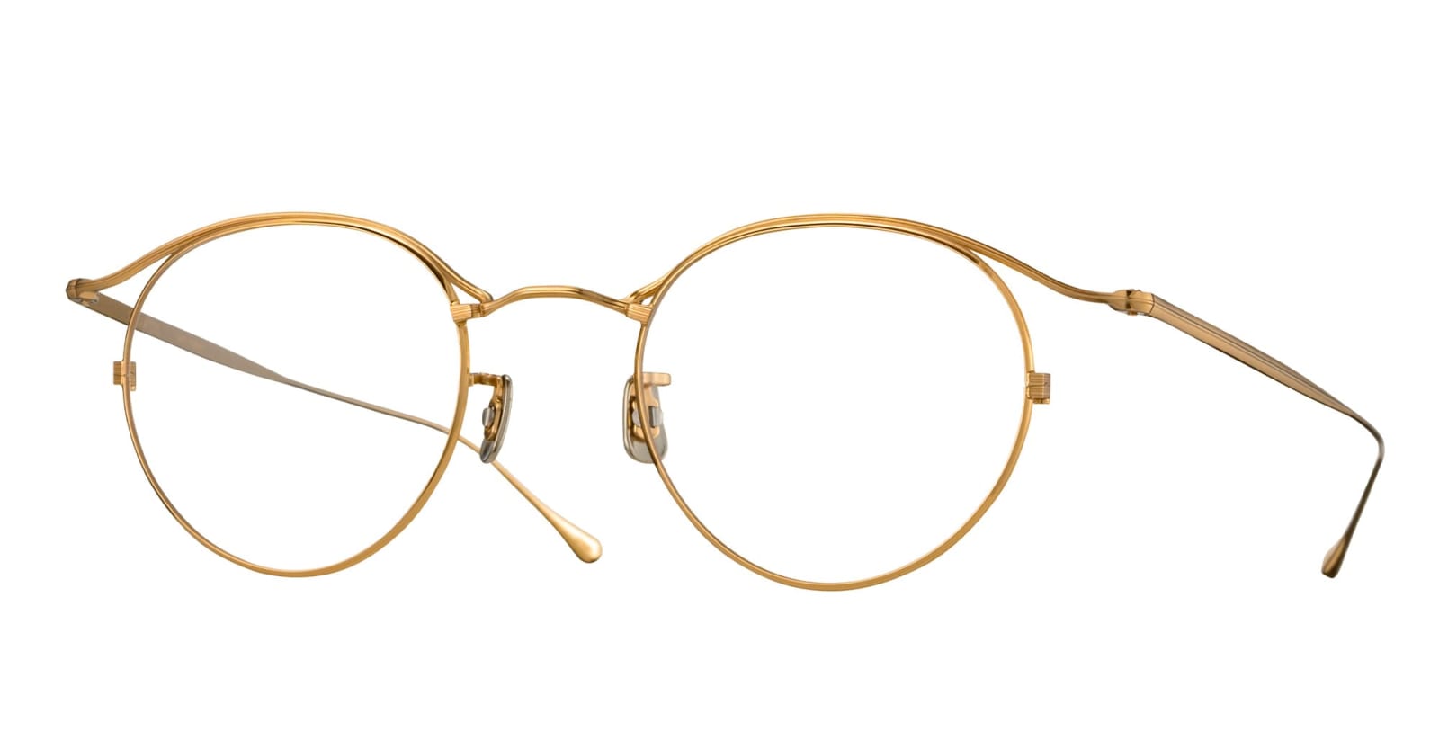 Eyevan 7285 180 - Gold Rx Glasses In Yellow