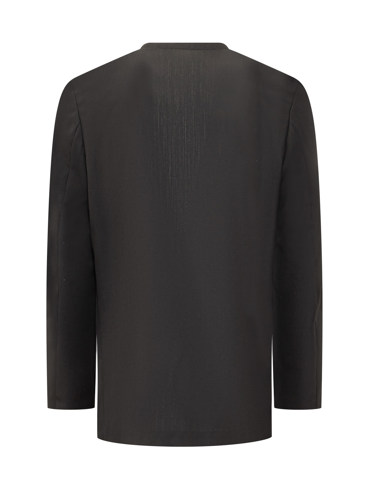Shop Covert Blazer Open At The Front In Nero