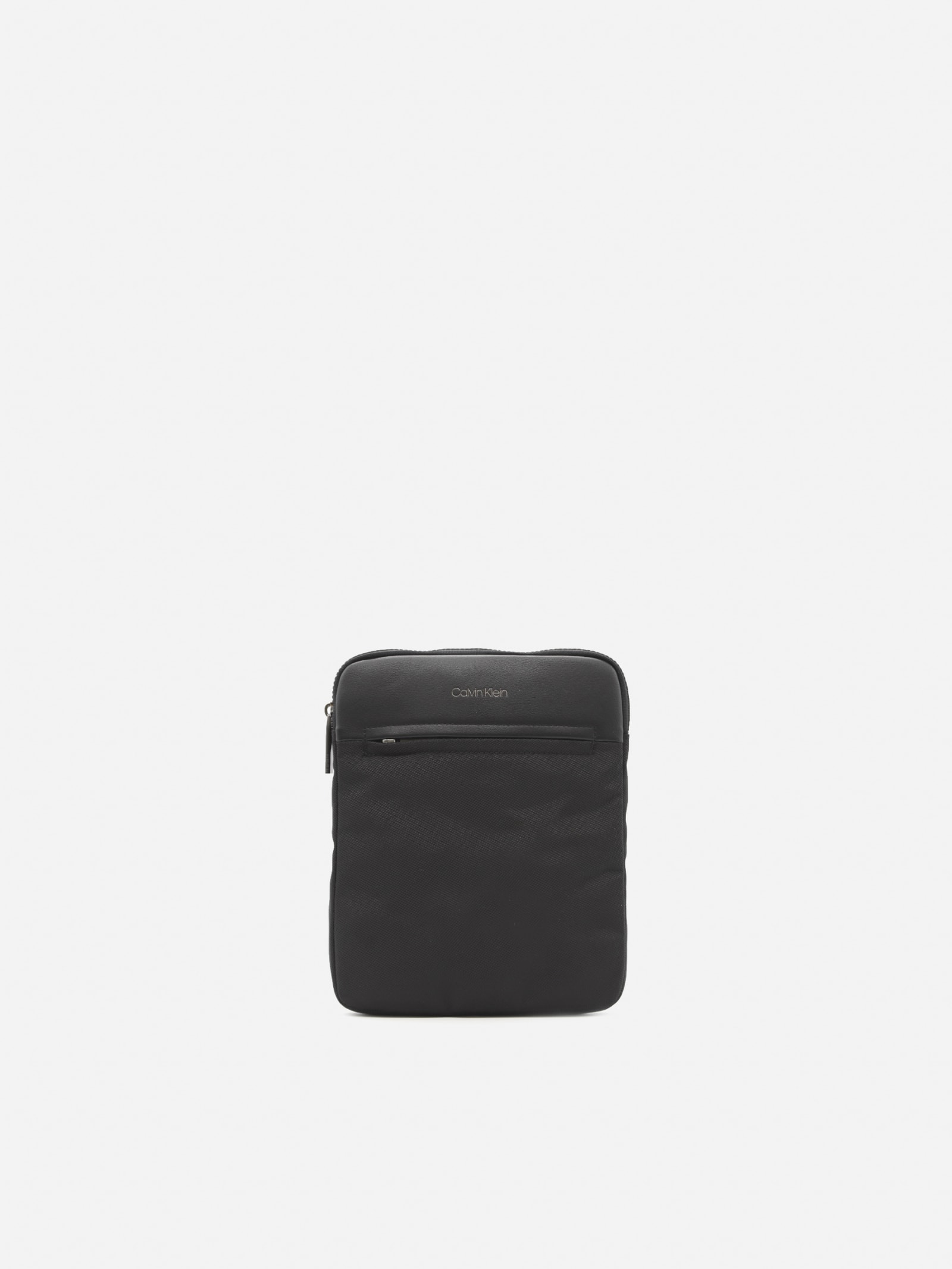 Calvin Klein Eco-leather Shoulder Bag With Logo Detail