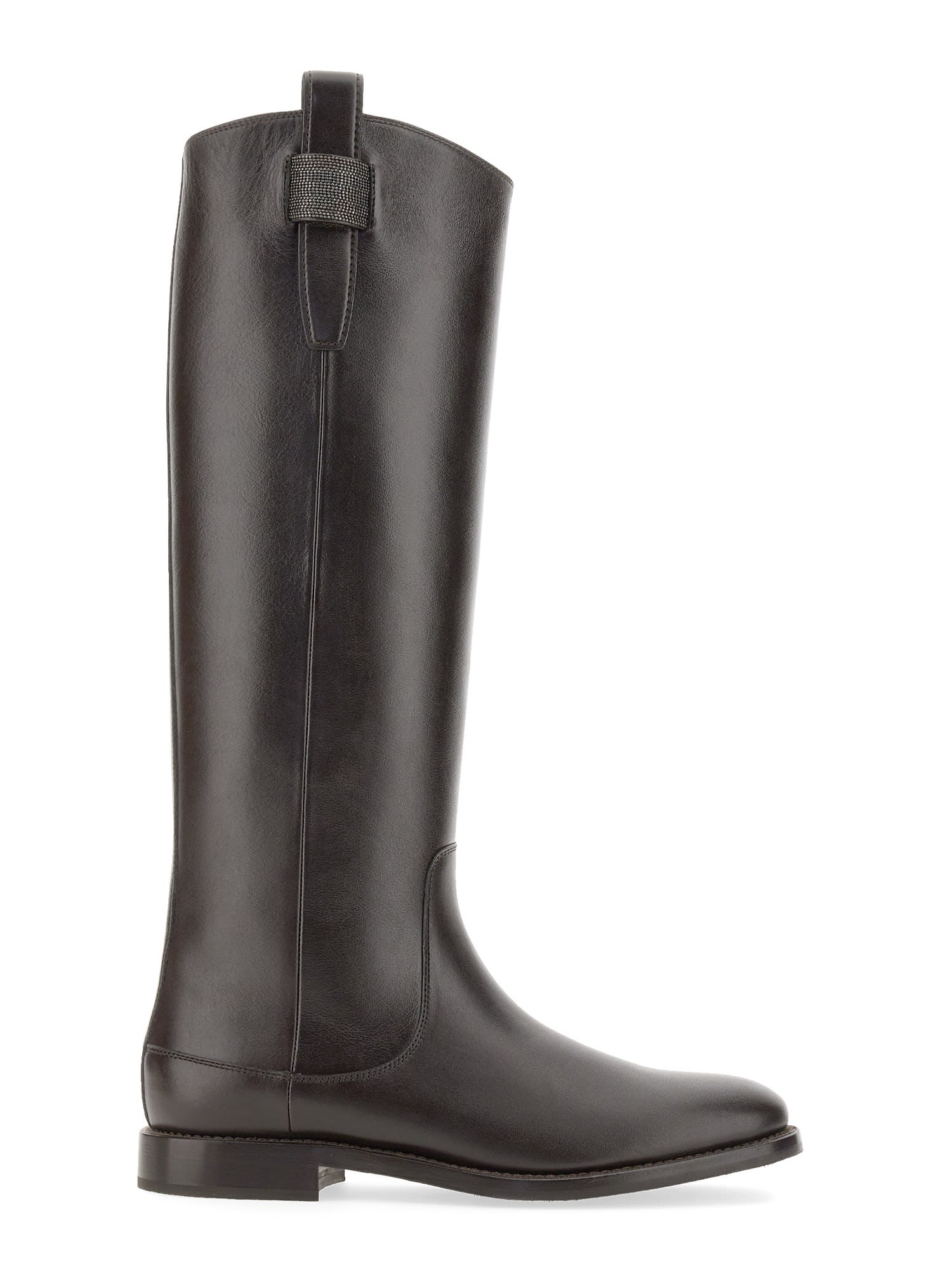 Brunello Cucinelli Leather Boot