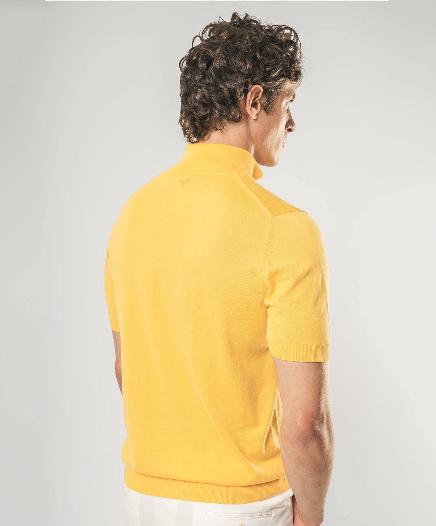 Larusmiani Paul T-shirt With Zip Sweater