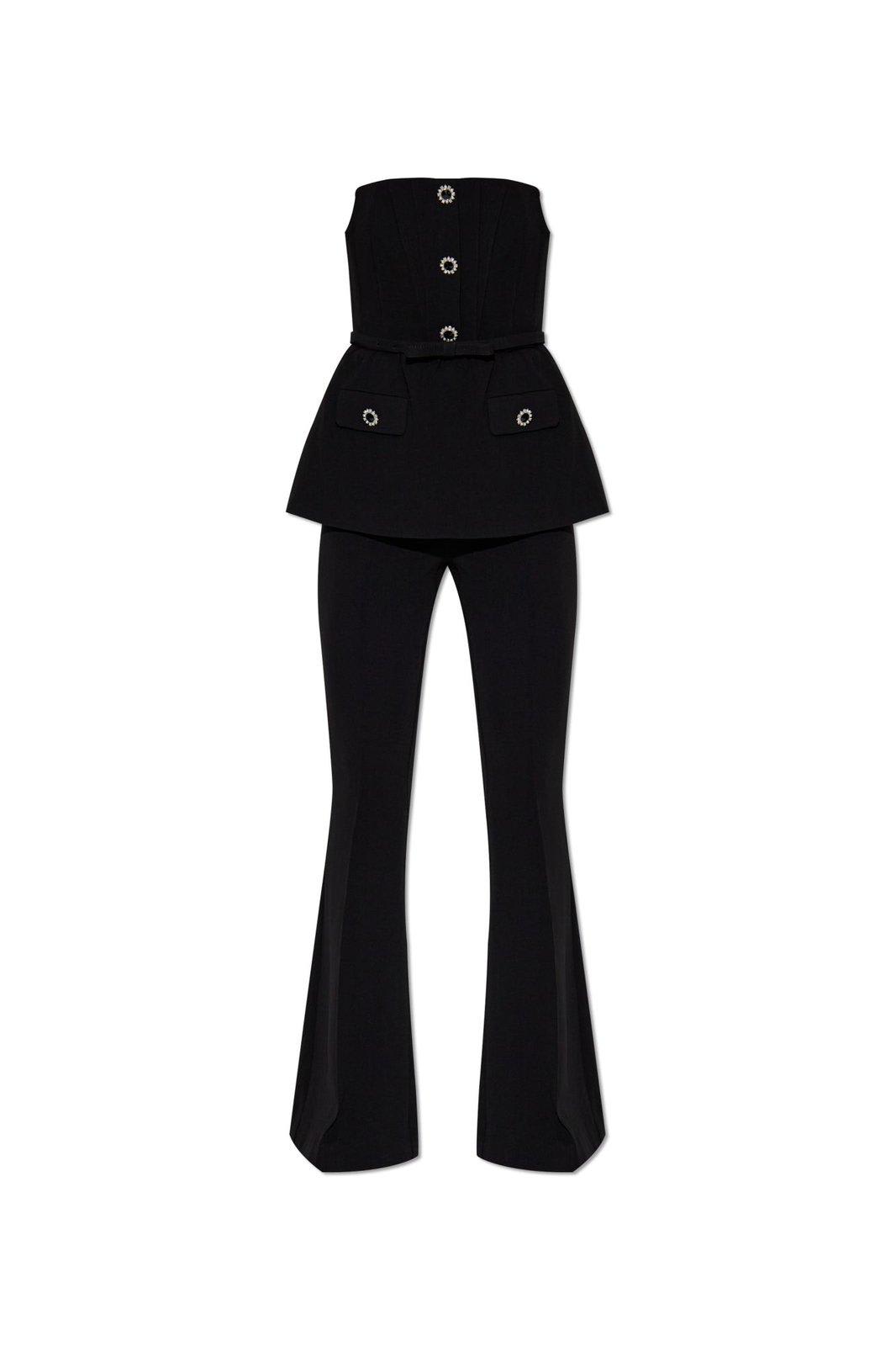 Stretch Crepe Jumpsuit