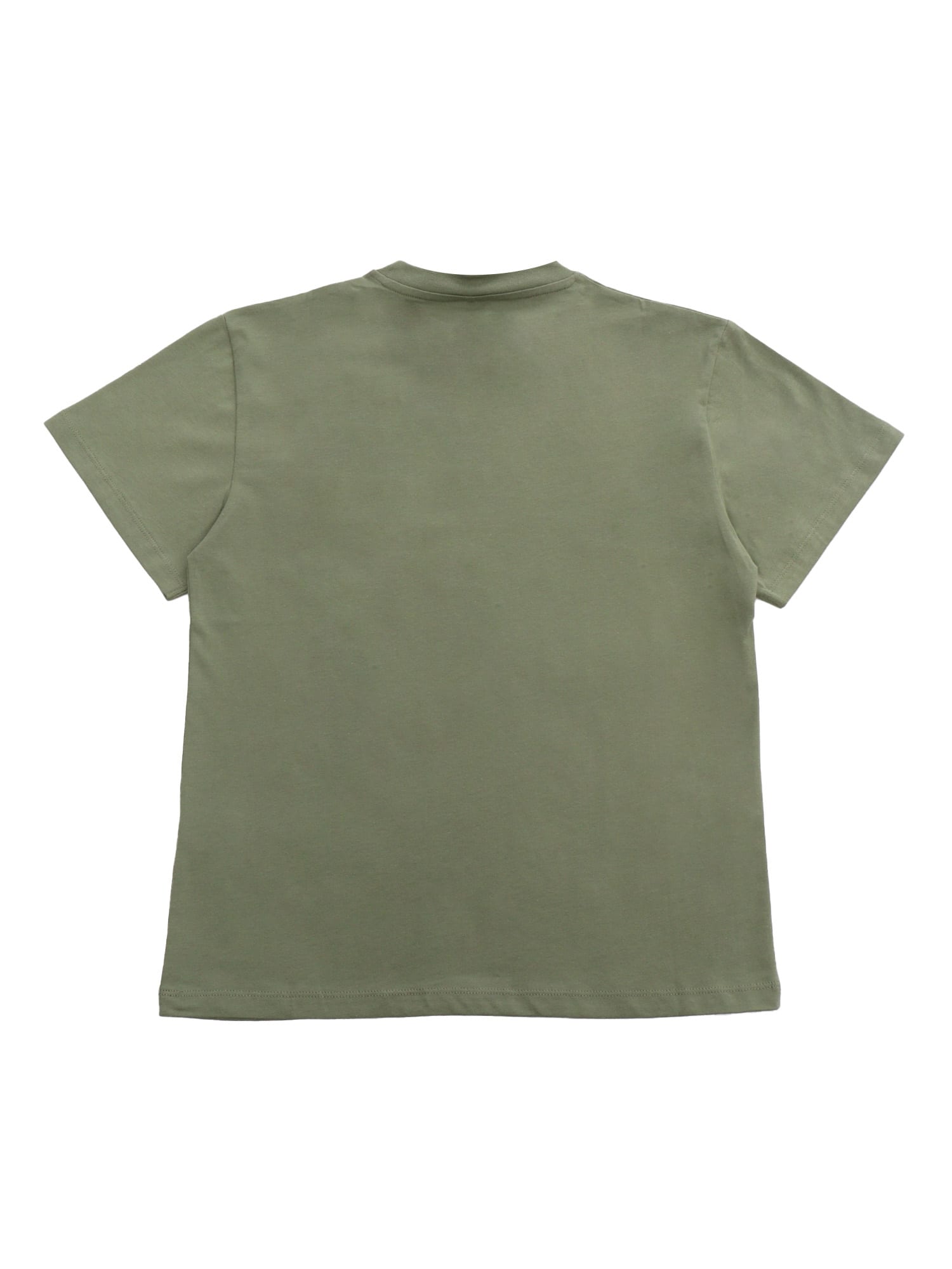 Shop Stella Mccartney Military Green T-shirt