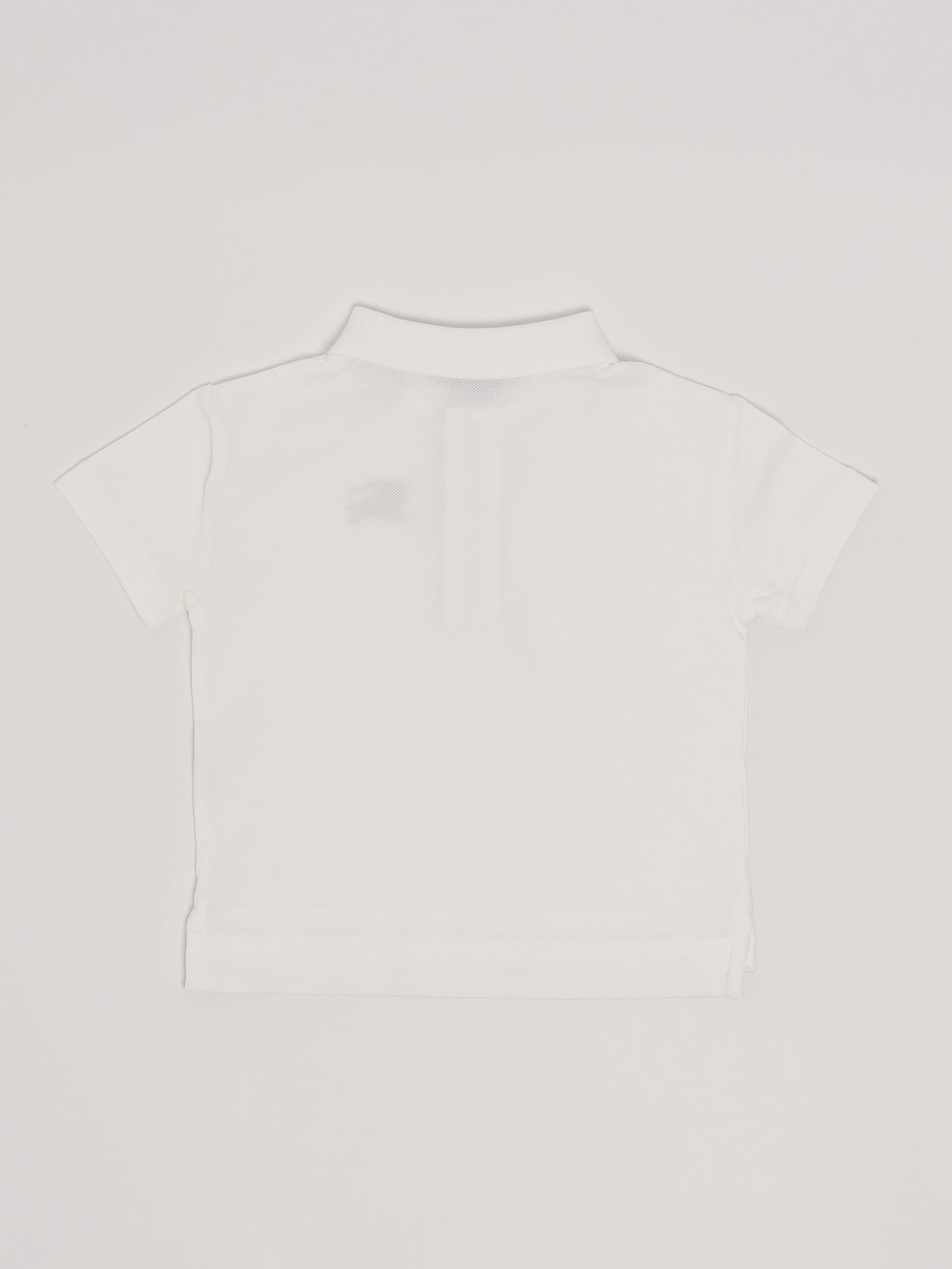 Burberry Johane Polo Polo In Bianco