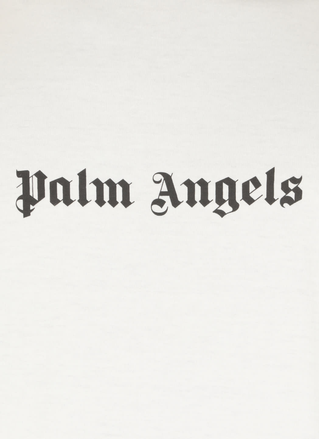 Shop Palm Angels T-shirt With Logo In Ivory