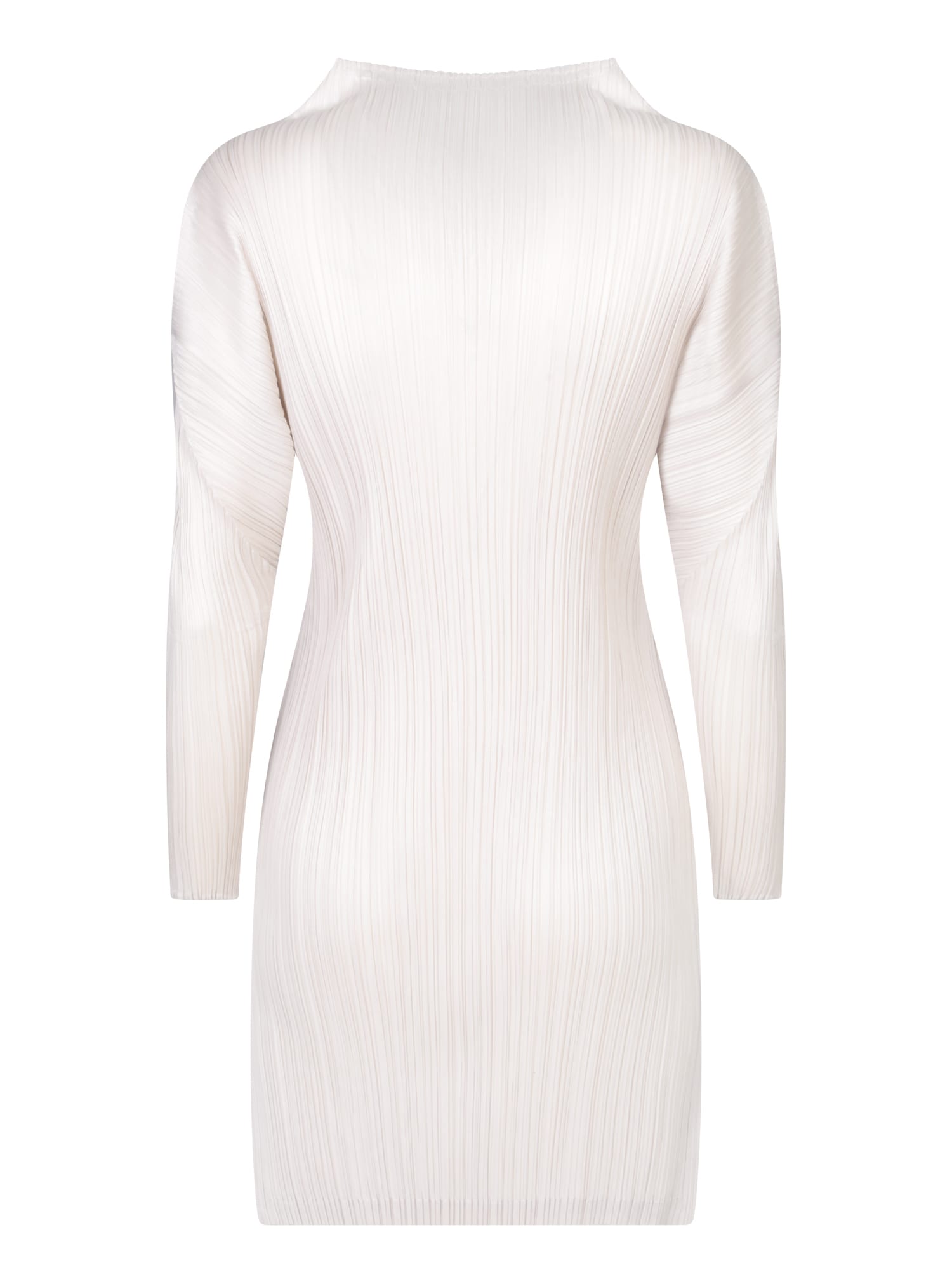 Shop Issey Miyake Pleats Please Ivory Tunic In White